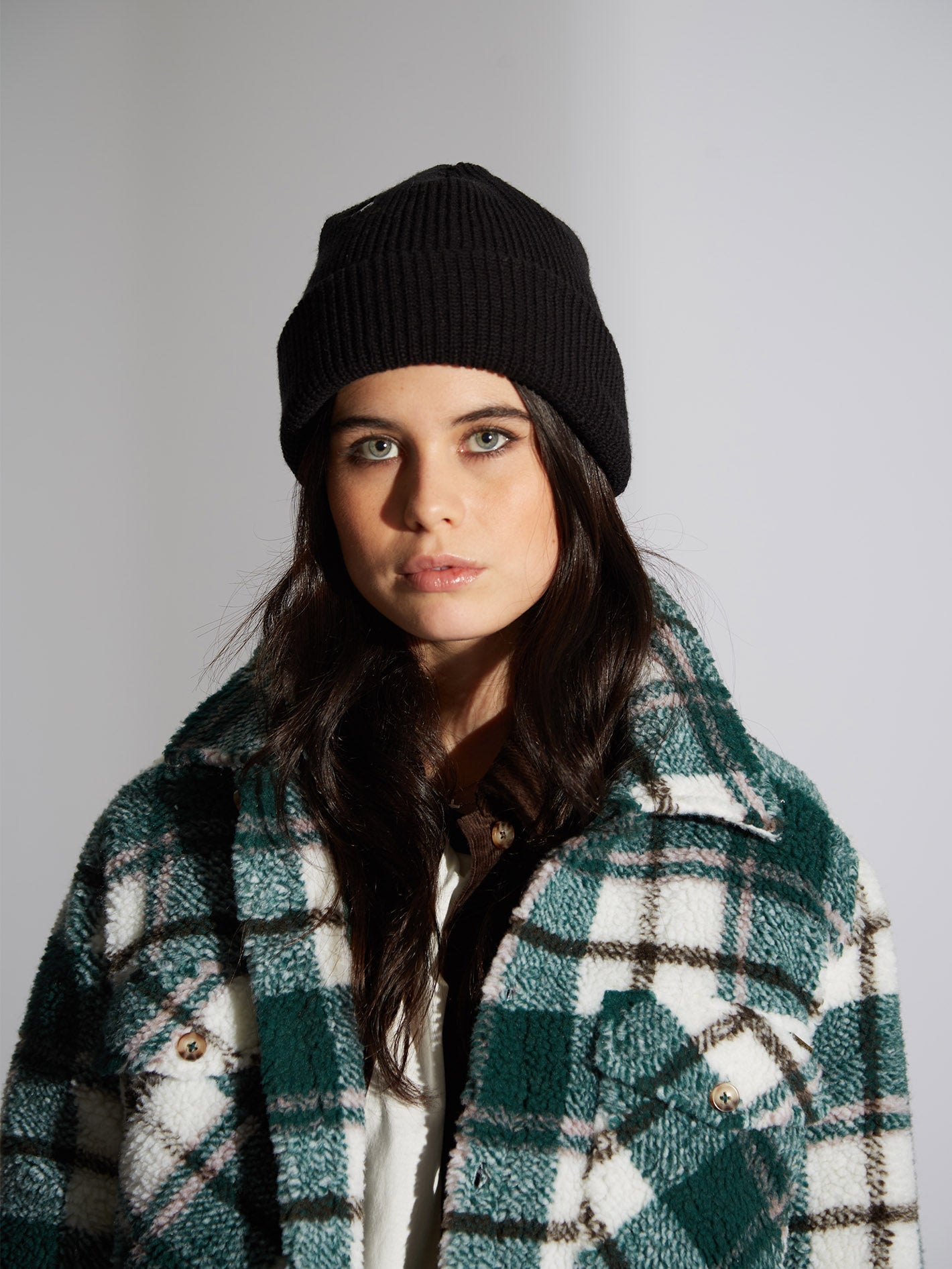 Silent Sherpa Jacke - DUNKLE KIEFER