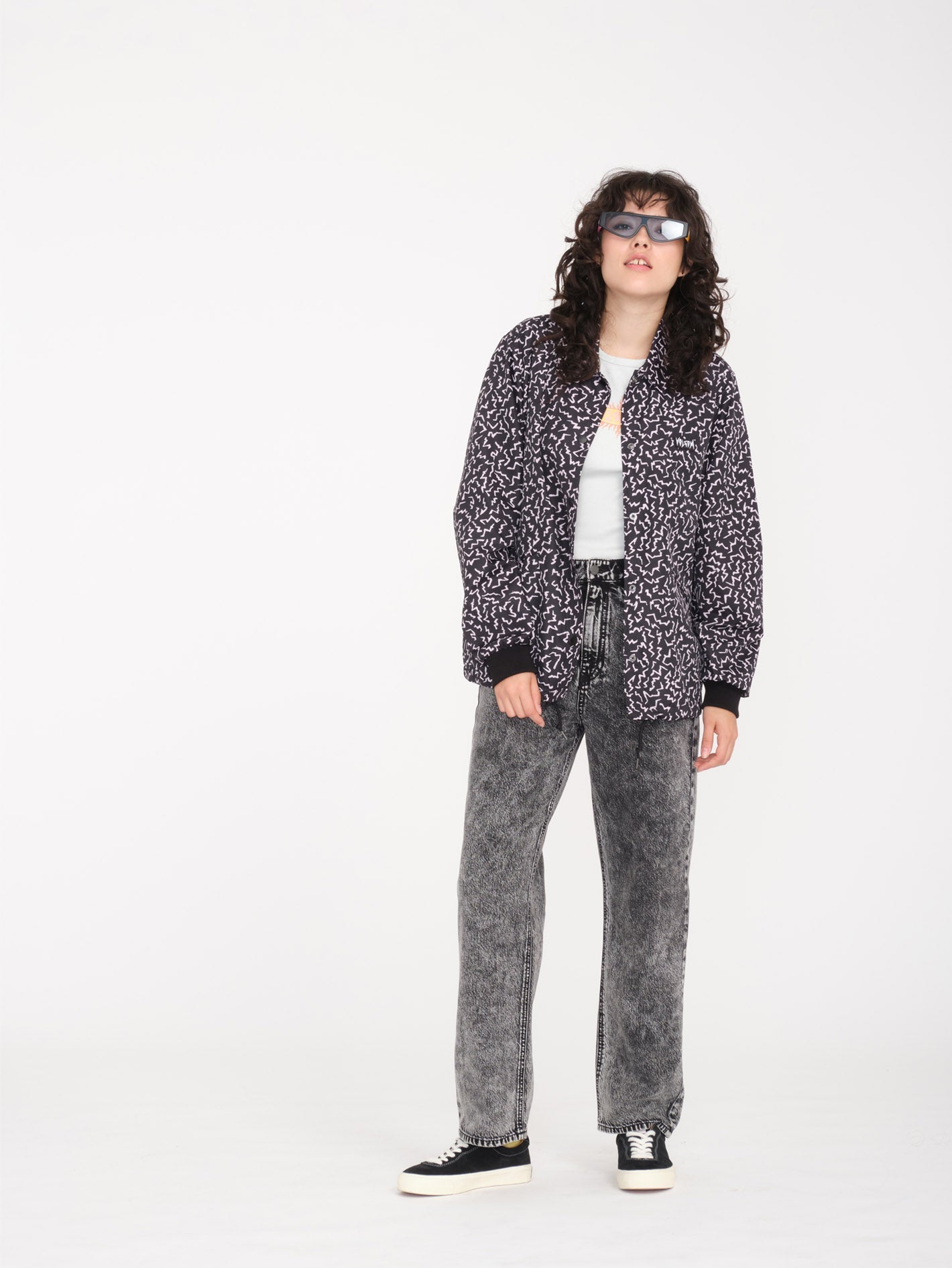 Veste Surfpunk Coach - BLACK