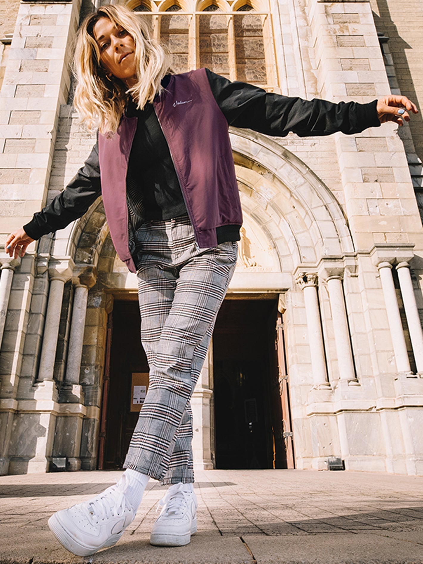 Coco Ho Trainingsjacke - Aubergine