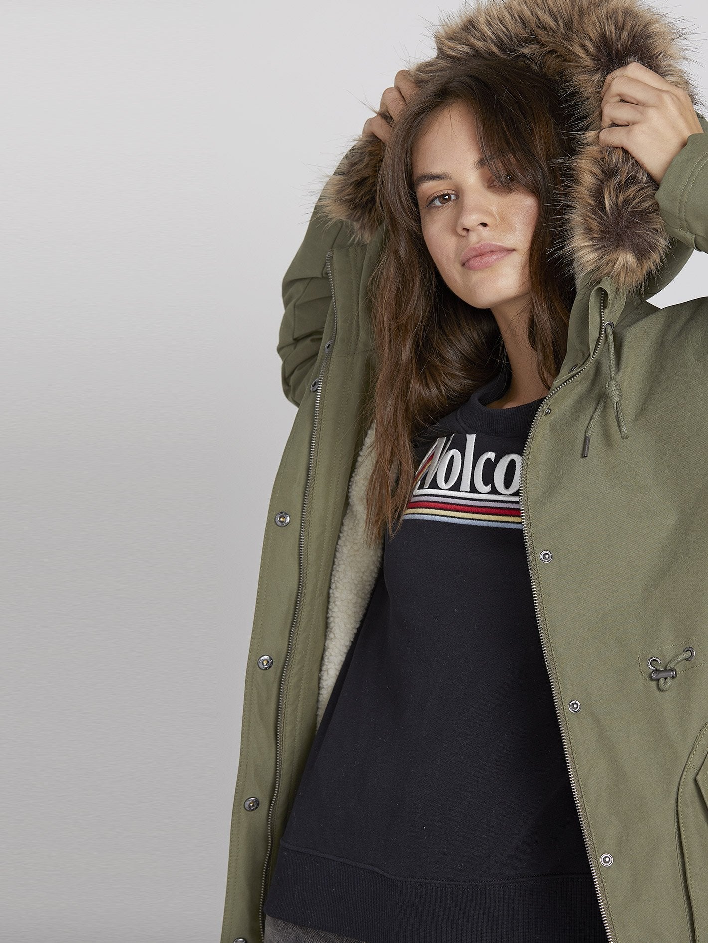 Parka Less Is More 5K - Army Green Combo