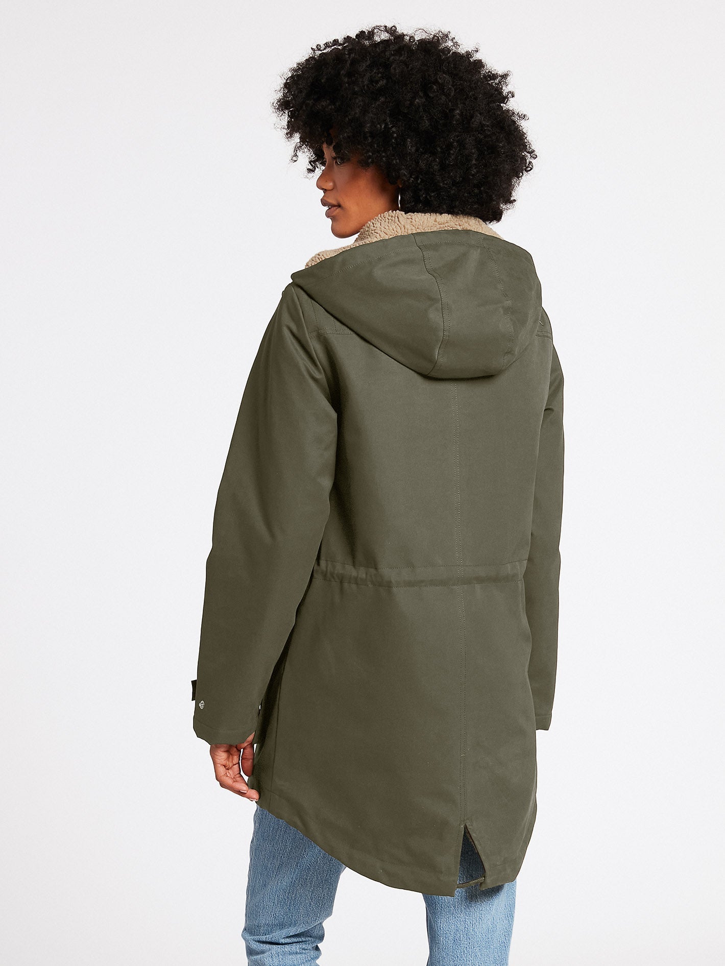 Walk On By 5K Parka – ARMEEGRÜN-KOMBINATION