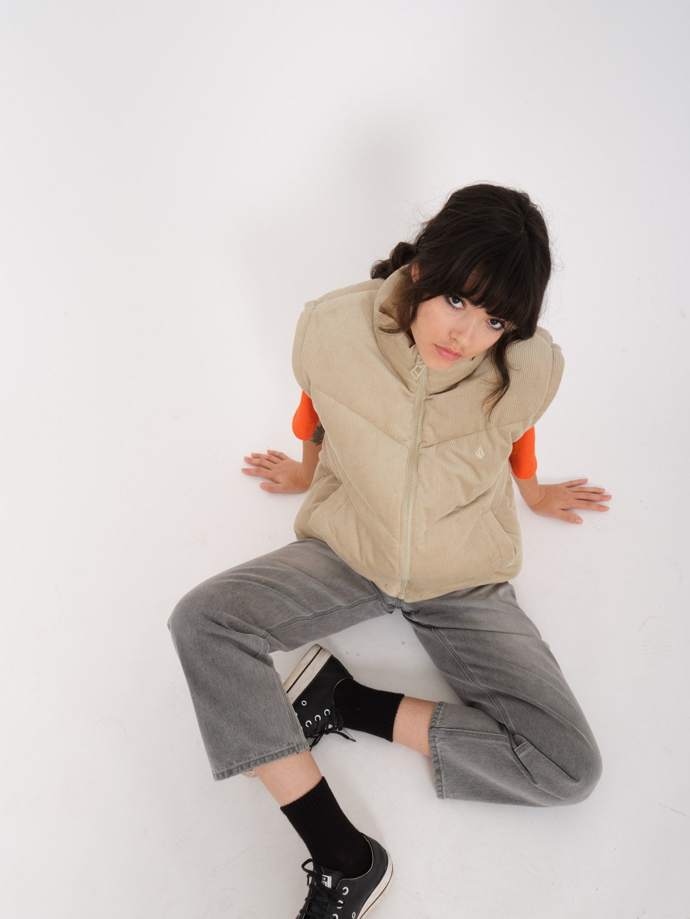 Doudoune Cord'N Puff - KHAKI
