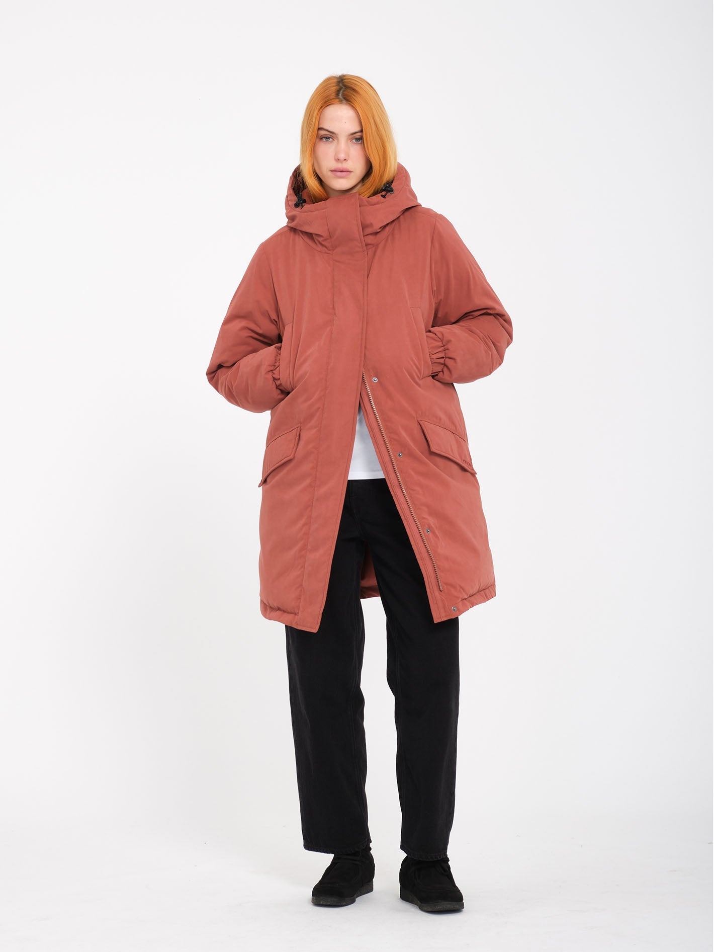 Sleepi Puff Up Parka - Kastanienbraun