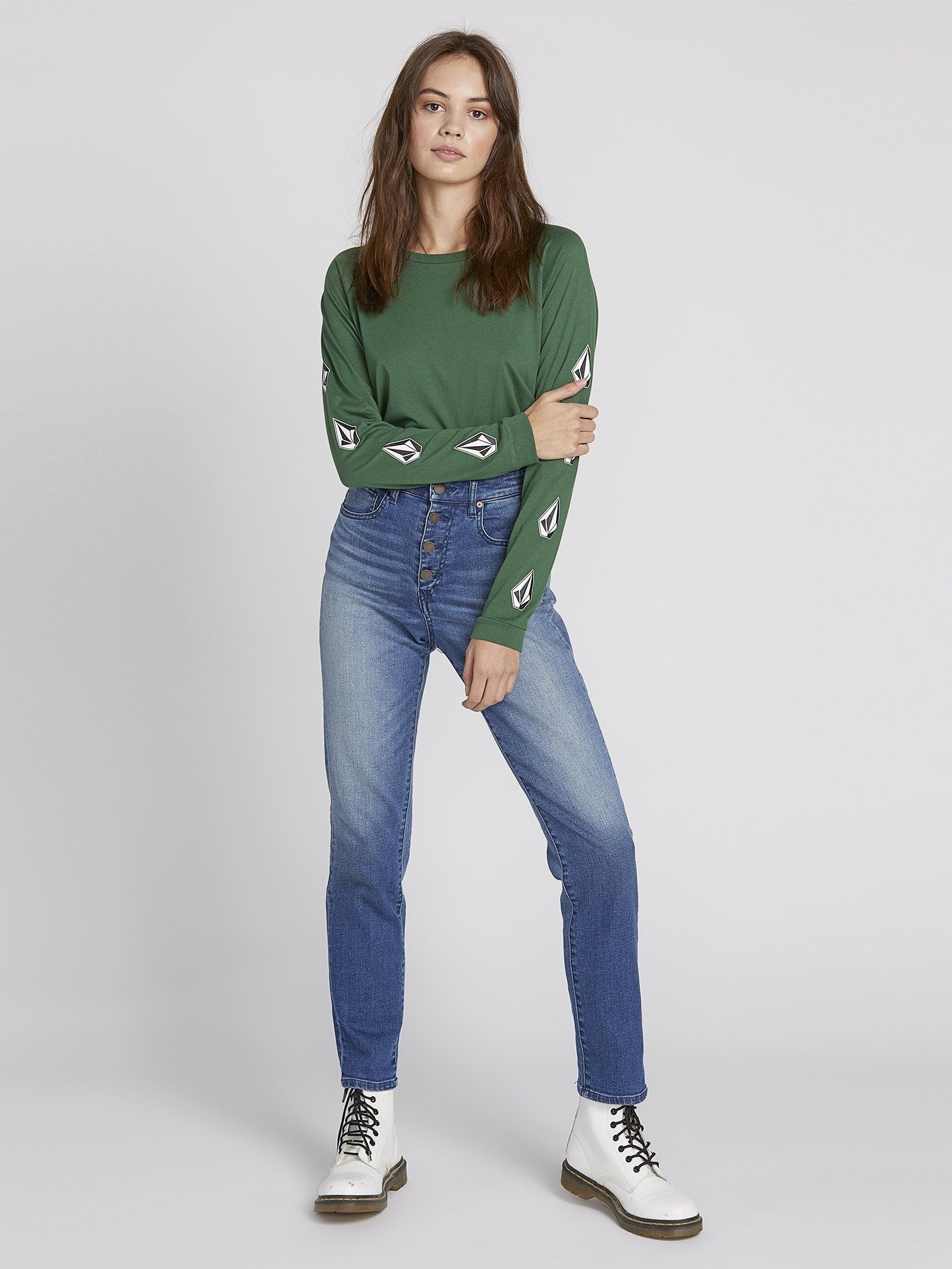 Jean Super Stoned Skinny - Medium Blue Wash