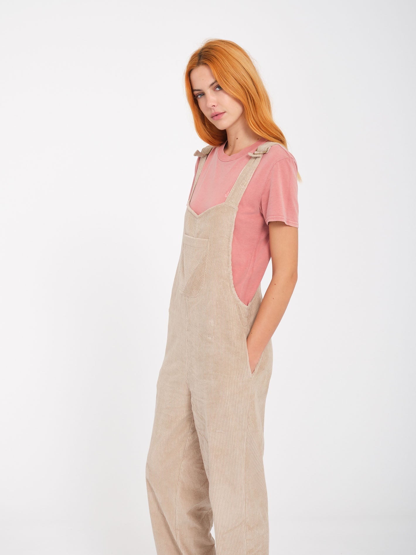 Stone Street Overalls - LIGHT KHAKI