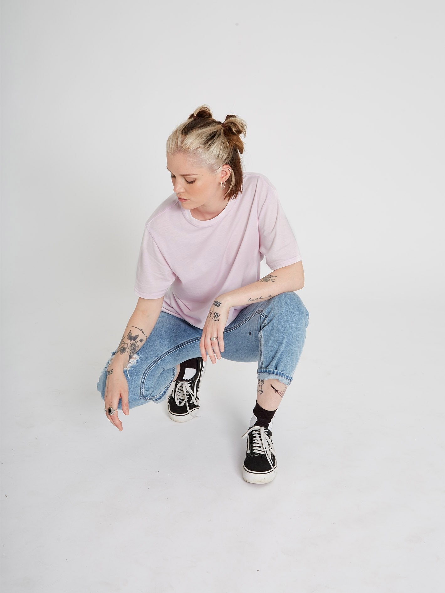 Solid Stone T-shirt - Lavender