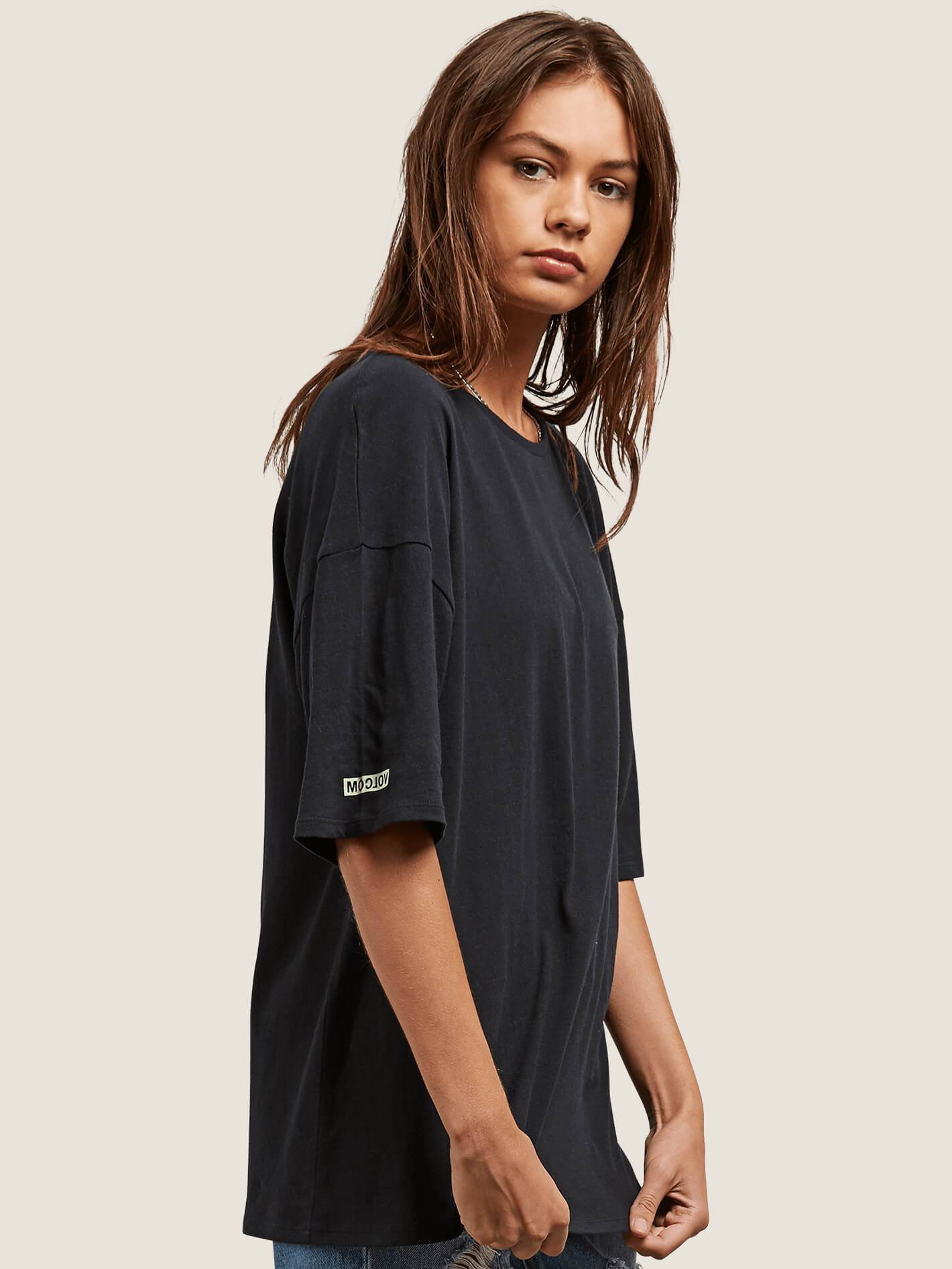 Steinkratzer T-Shirt - Schwarz