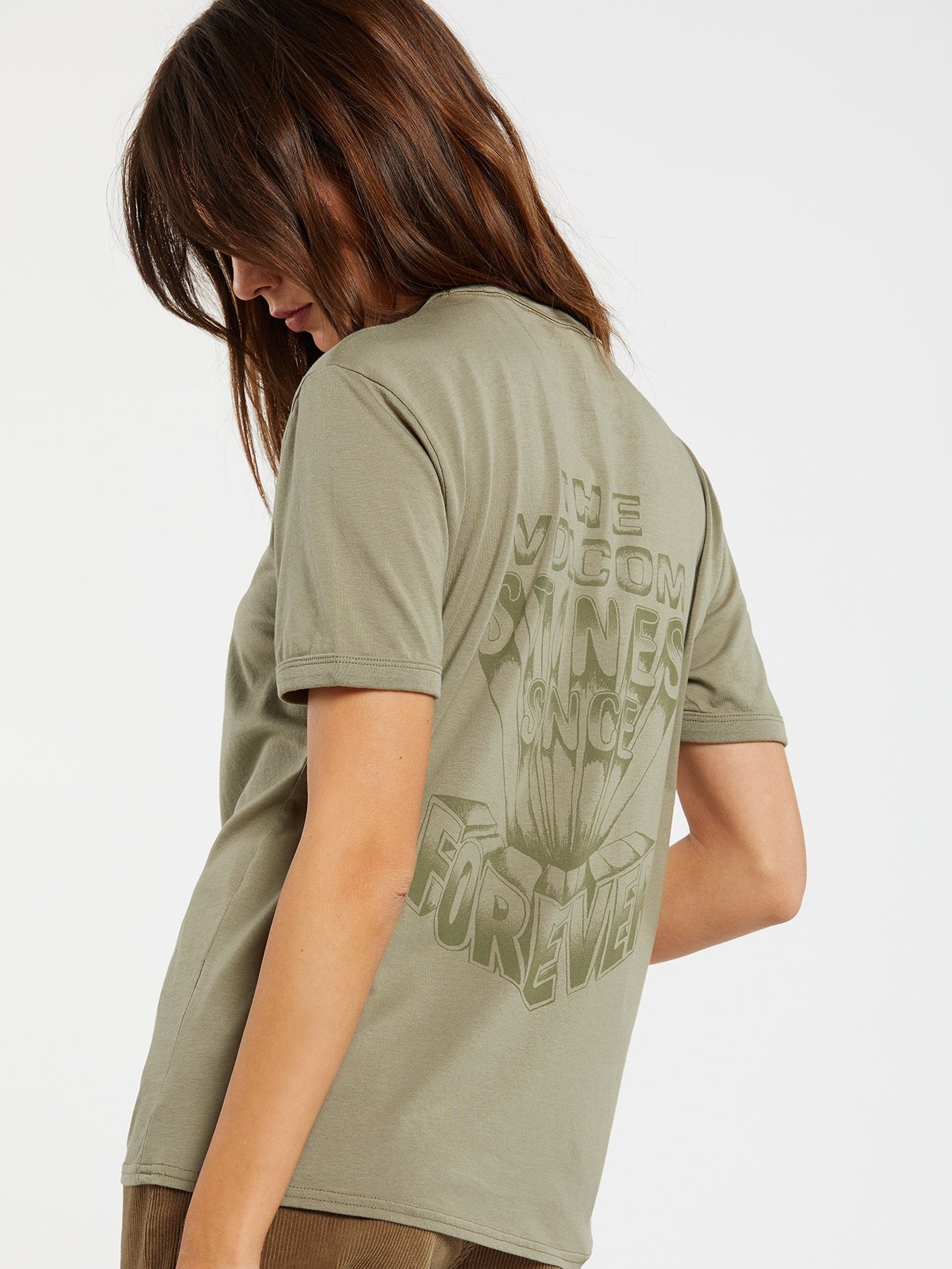 T-shirt Ringer - GREEN TEA