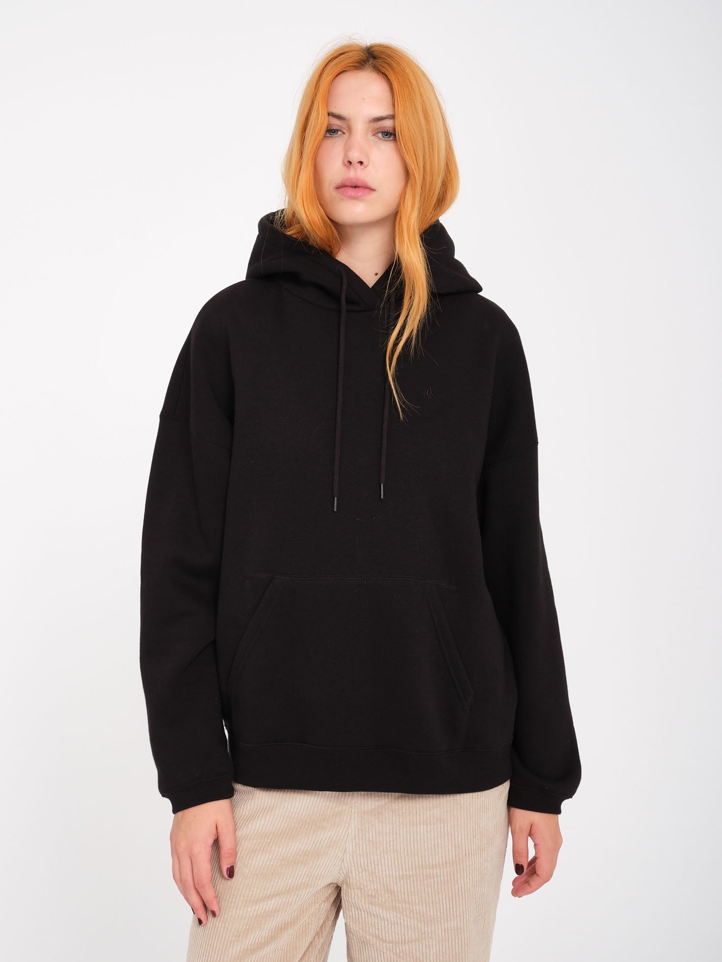 Stone Heart Up Sweatshirt - SCHWARZ