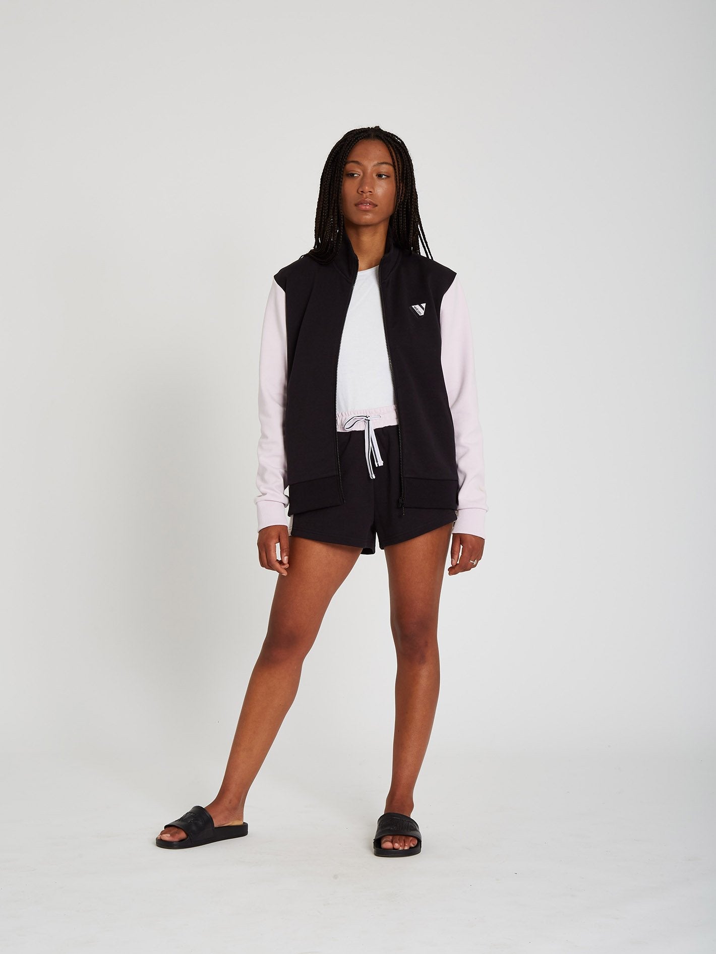 Siiya Trainings-Sweatshirt – Schwarz