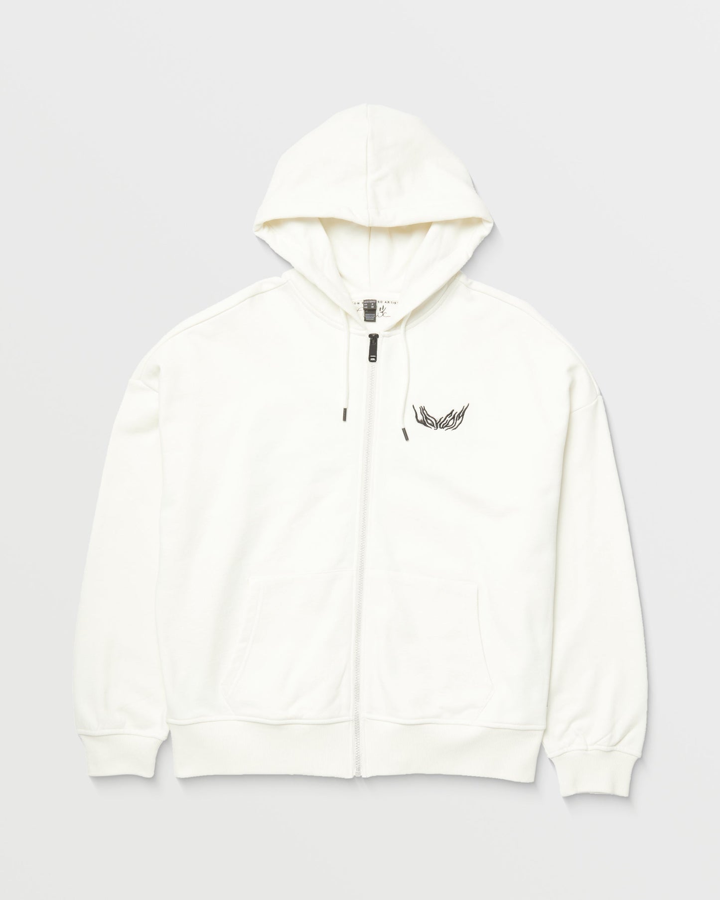 Alix Zip Hoodie - STAR WHITE