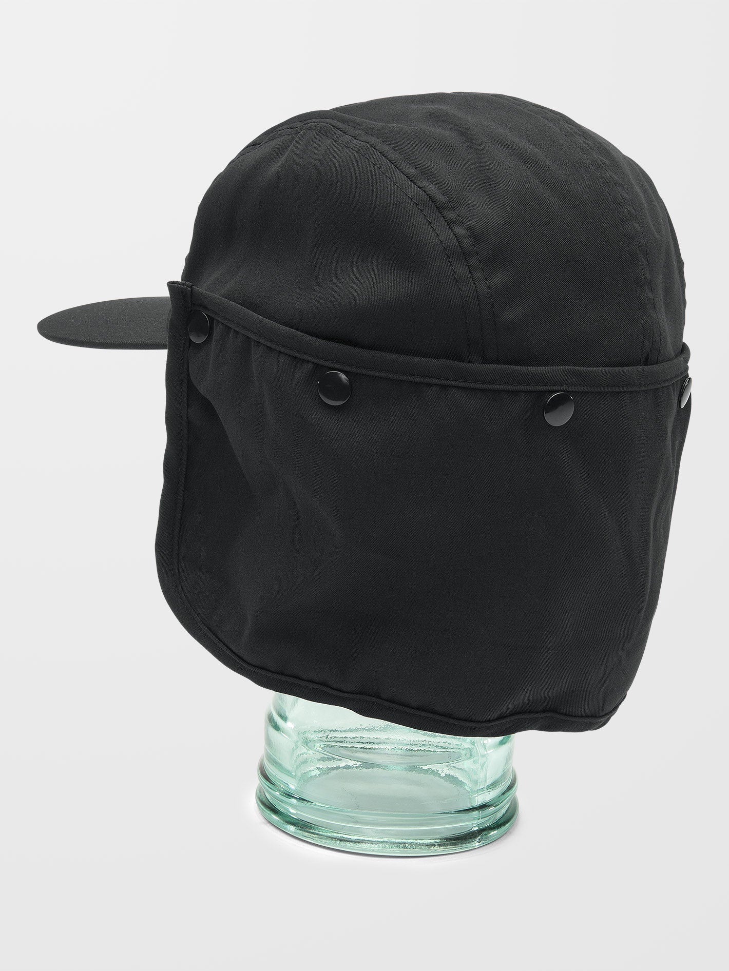 Stone Trip Flap Cap – SCHWARZ
