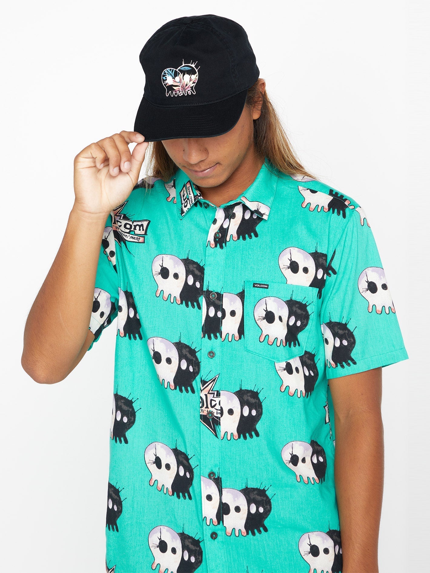 V Ent Pepper Cap - BLACK