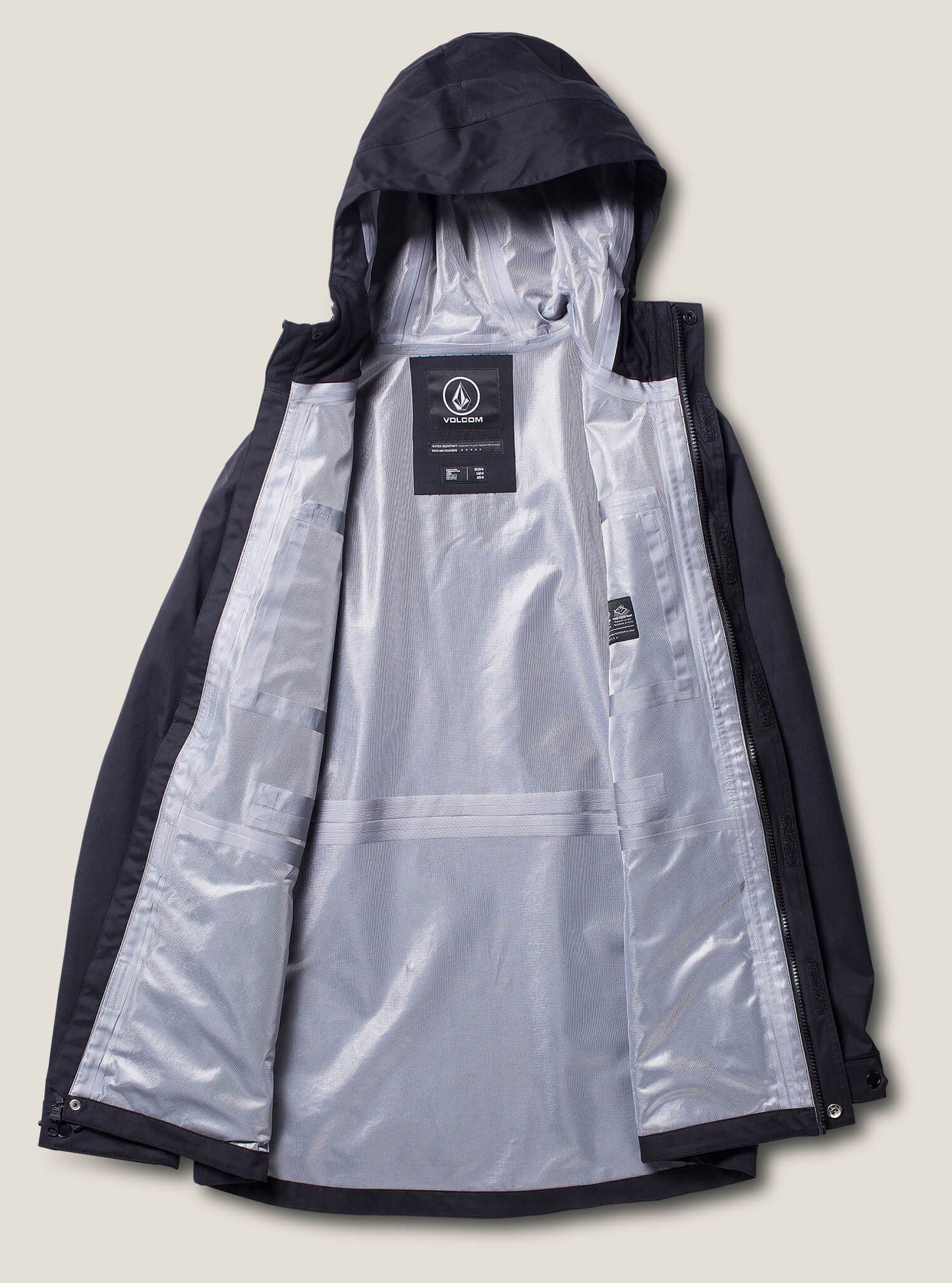 V.Co 3L Regenjacke - Schwarz