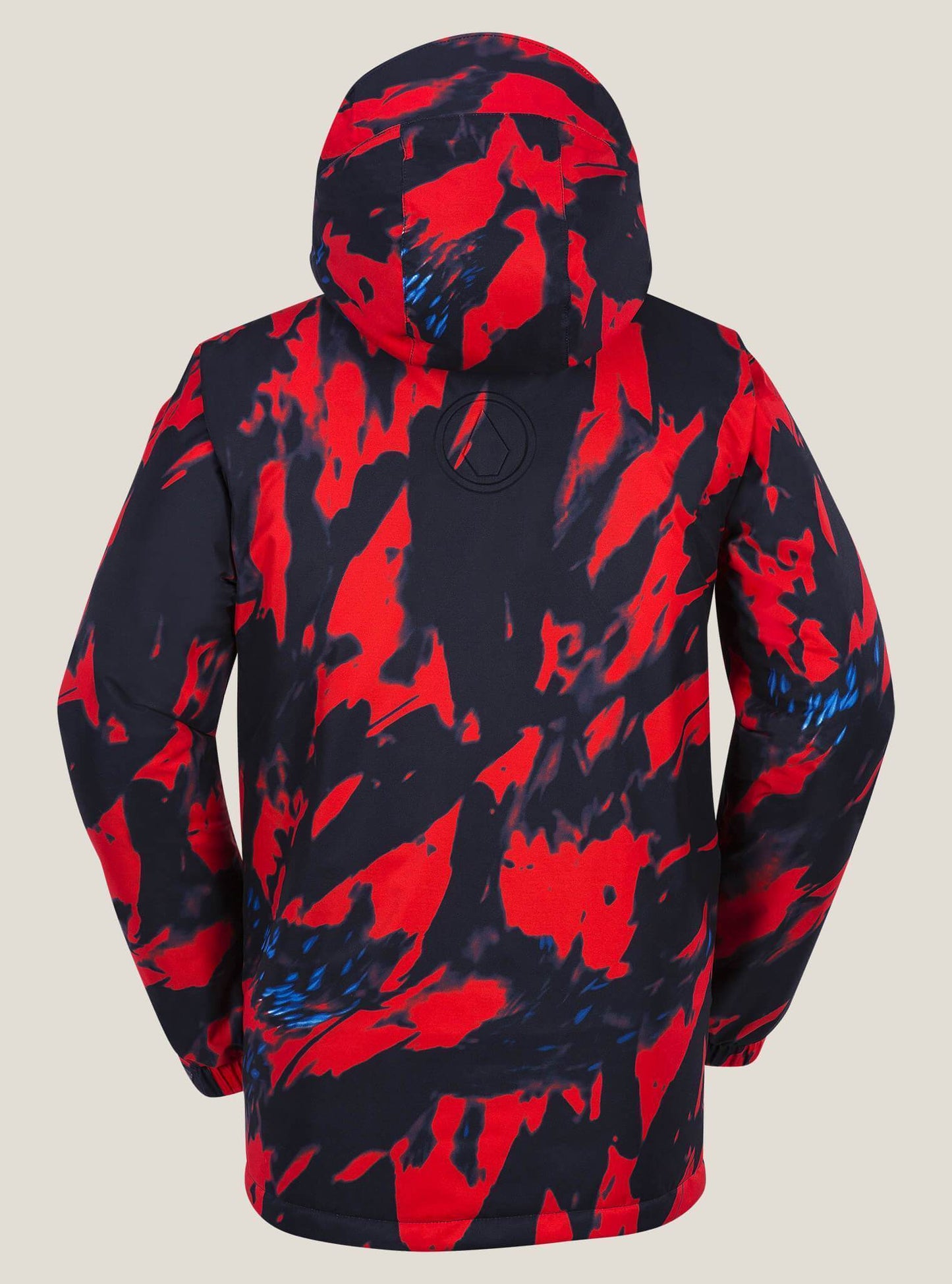 Ghost Stripe Ins Jacket - Red