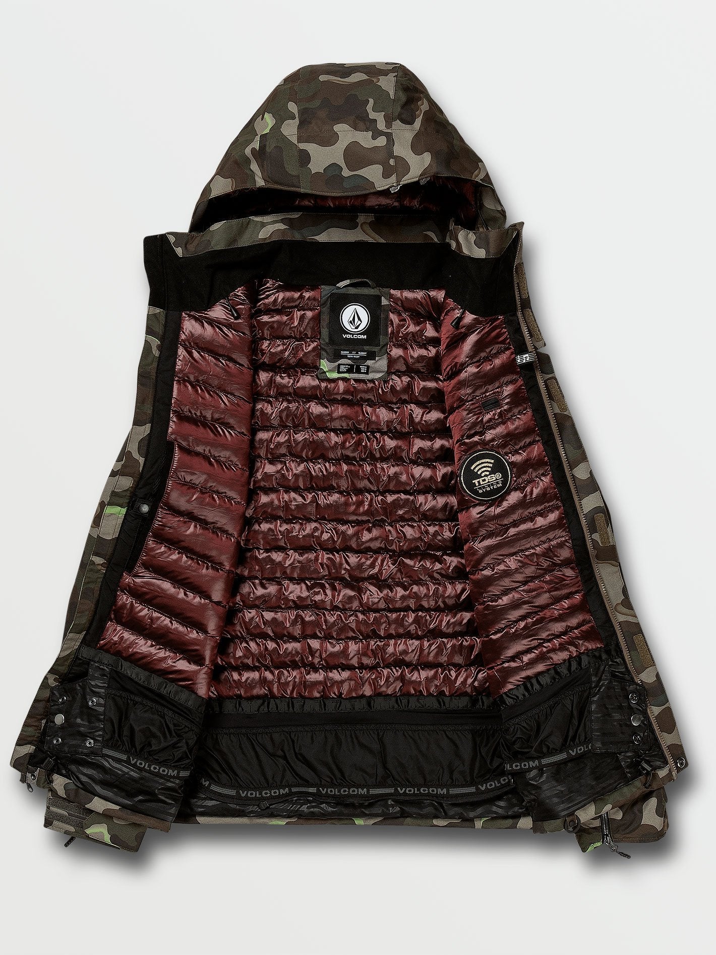 Anders 2L TDS Schneejacke - Army