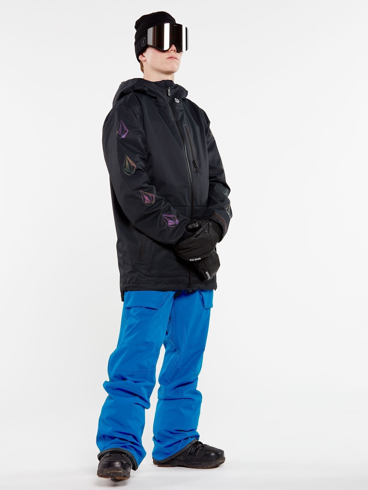 Deadly Stones Isolierte Schneejacke - Schwarz