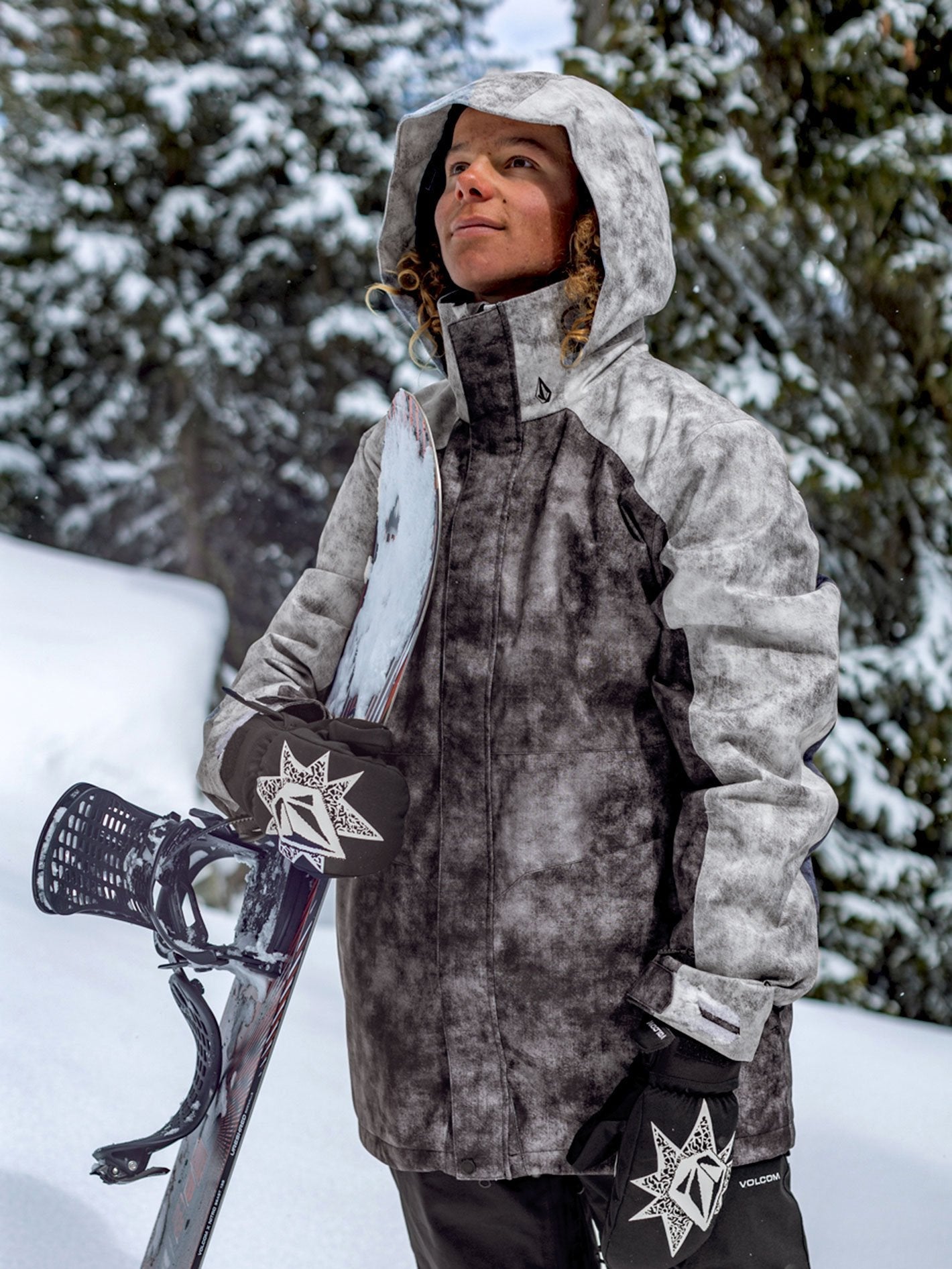 Scortch Insulated Snow Jacket - ACID BLACK