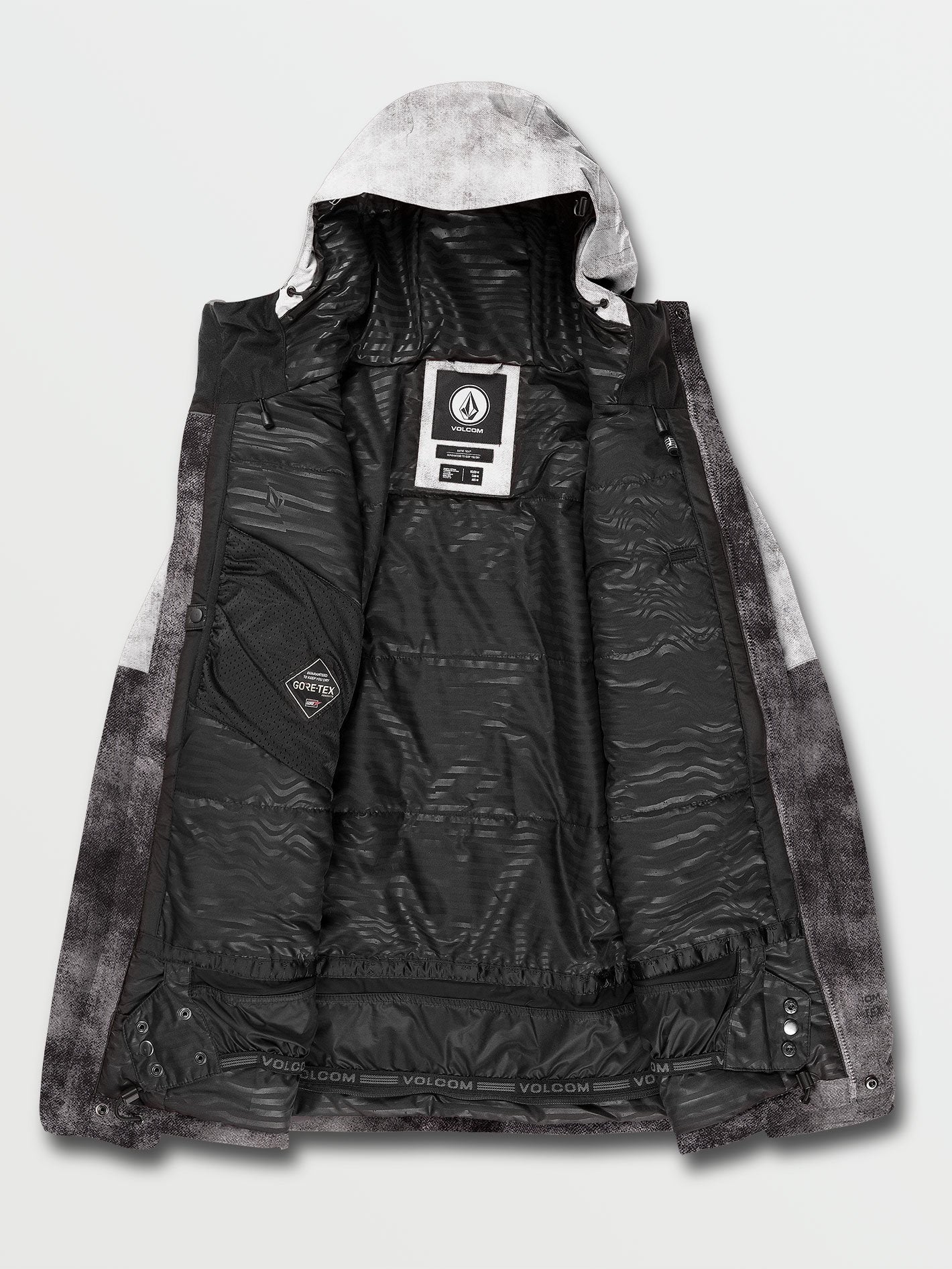 Snow jacket L Insulated Gore-Tex - ACID BLACK