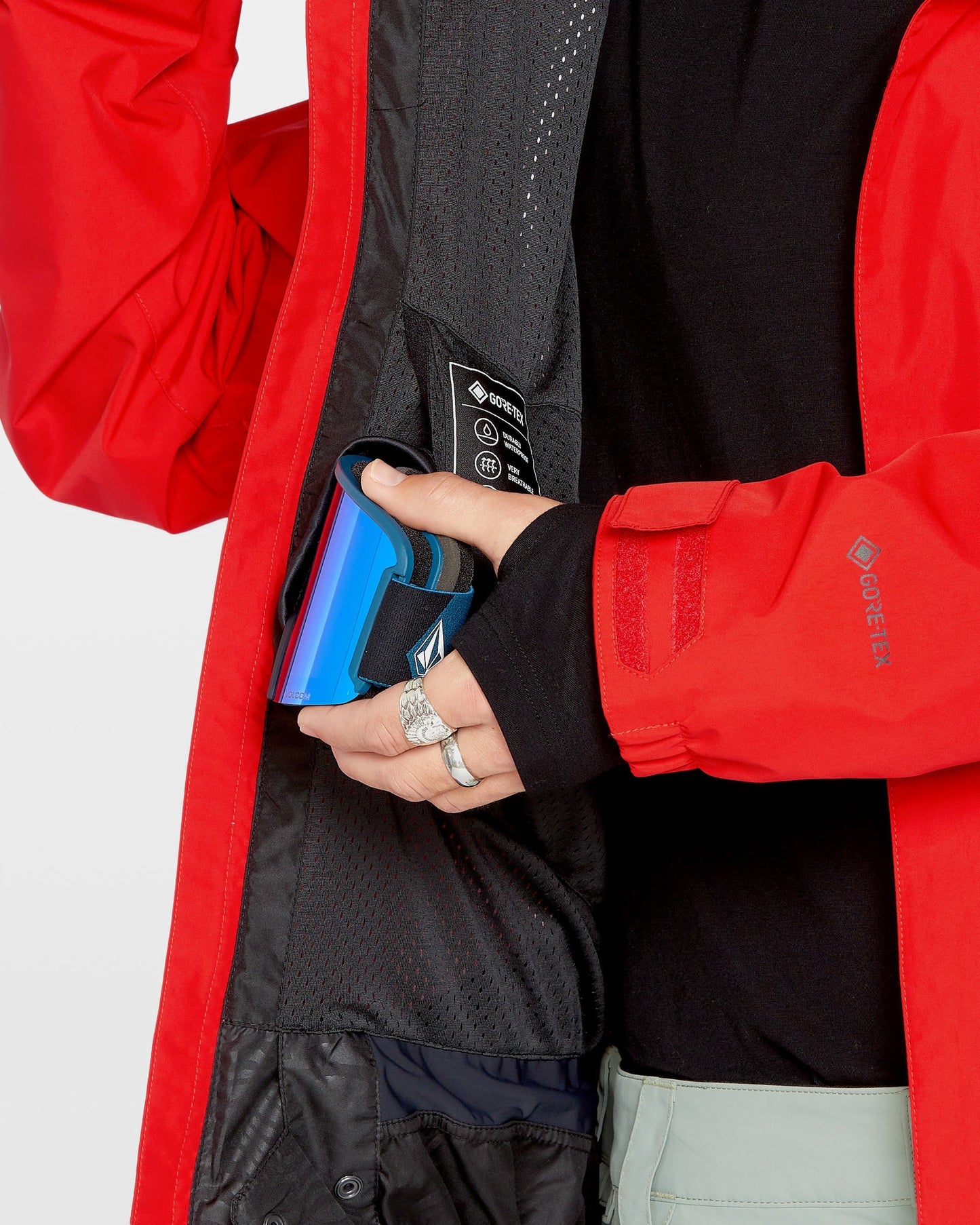 Dua Isolierte Gore-Tex Jacke - Crimson