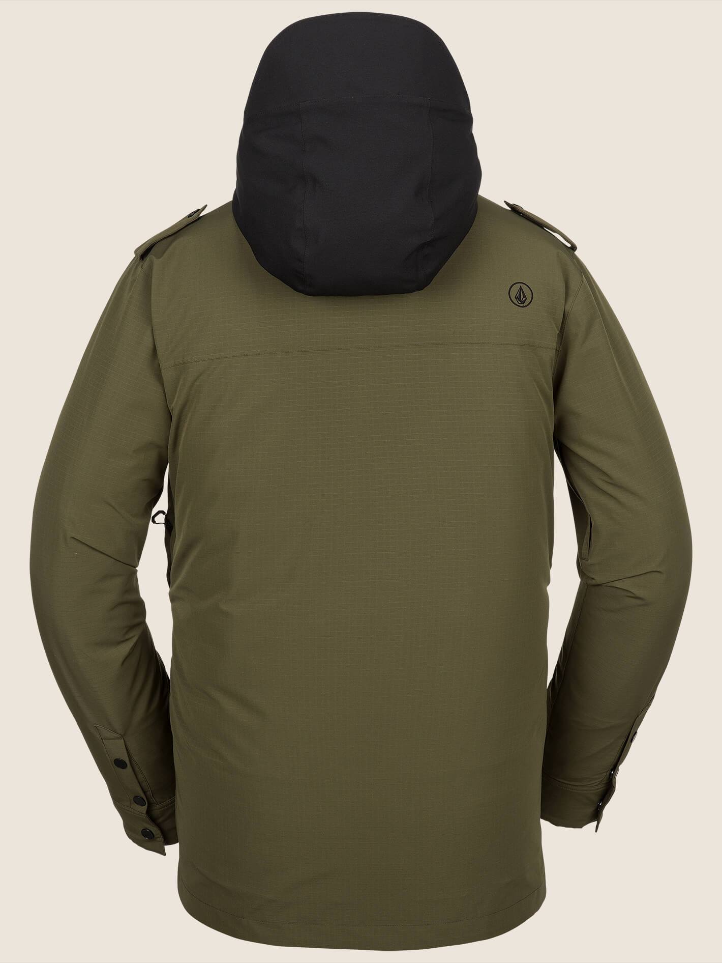 Creedle2Stone Schneejacke – Militär