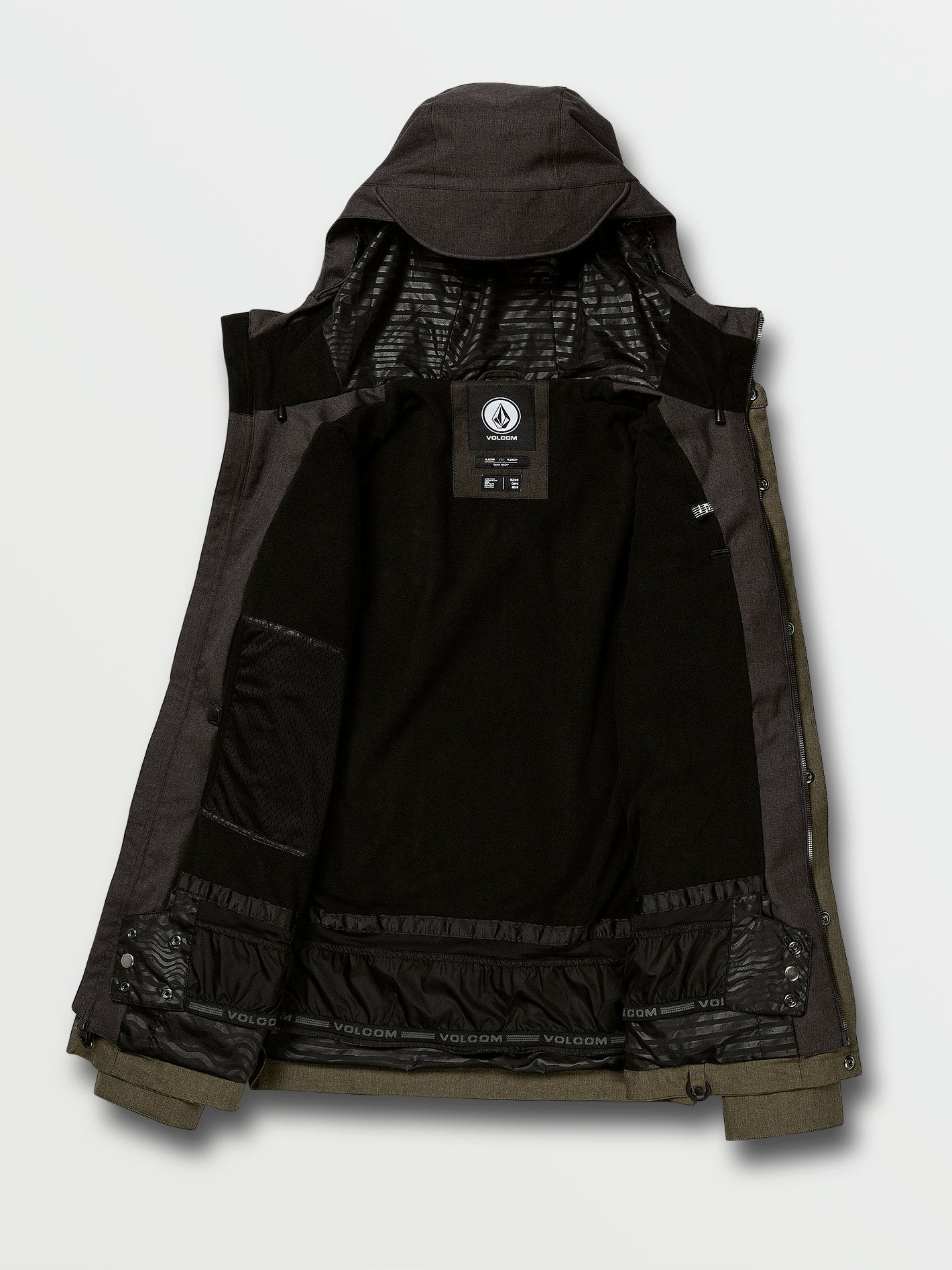 Creedle2Stone Snow Jacket - Black Military