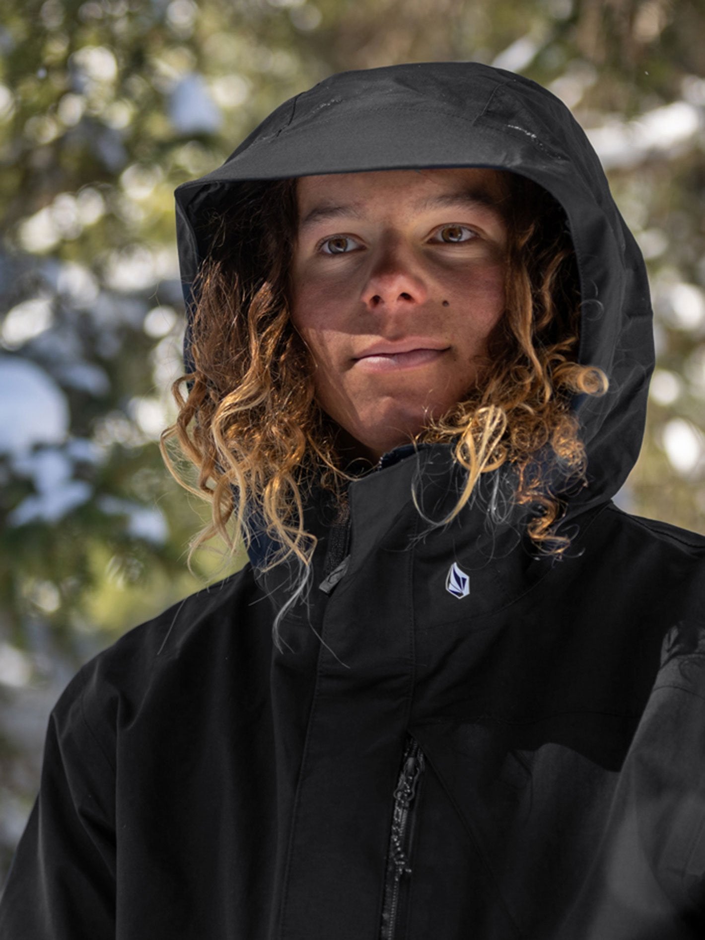 L Gore-Tex Schneejacke - SCHWARZ