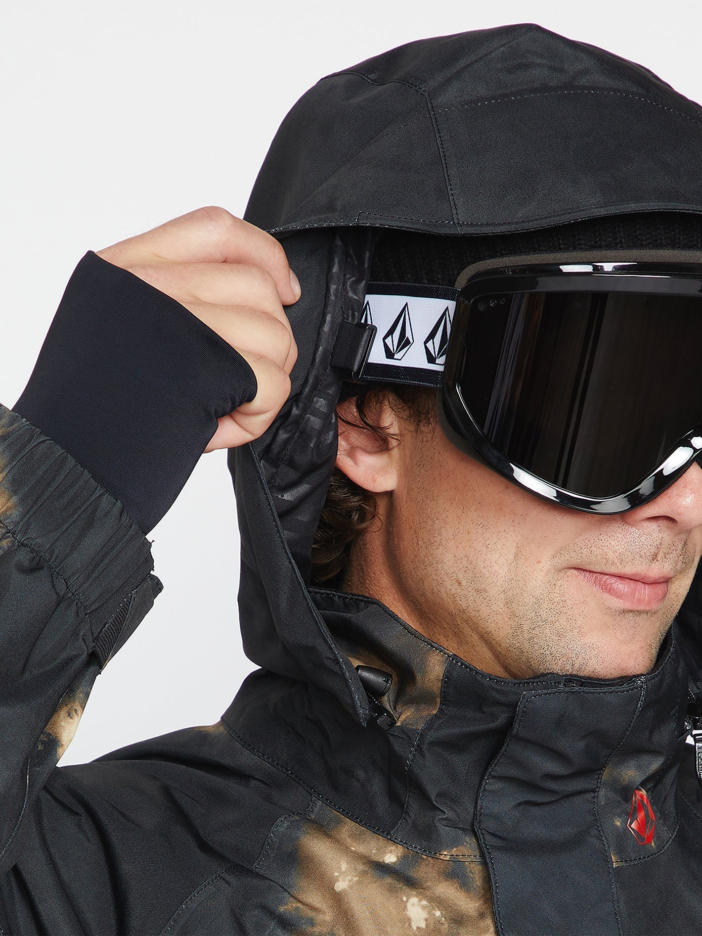 Melo Gore-Tex Pullover-Schneejacke - Bleach Black