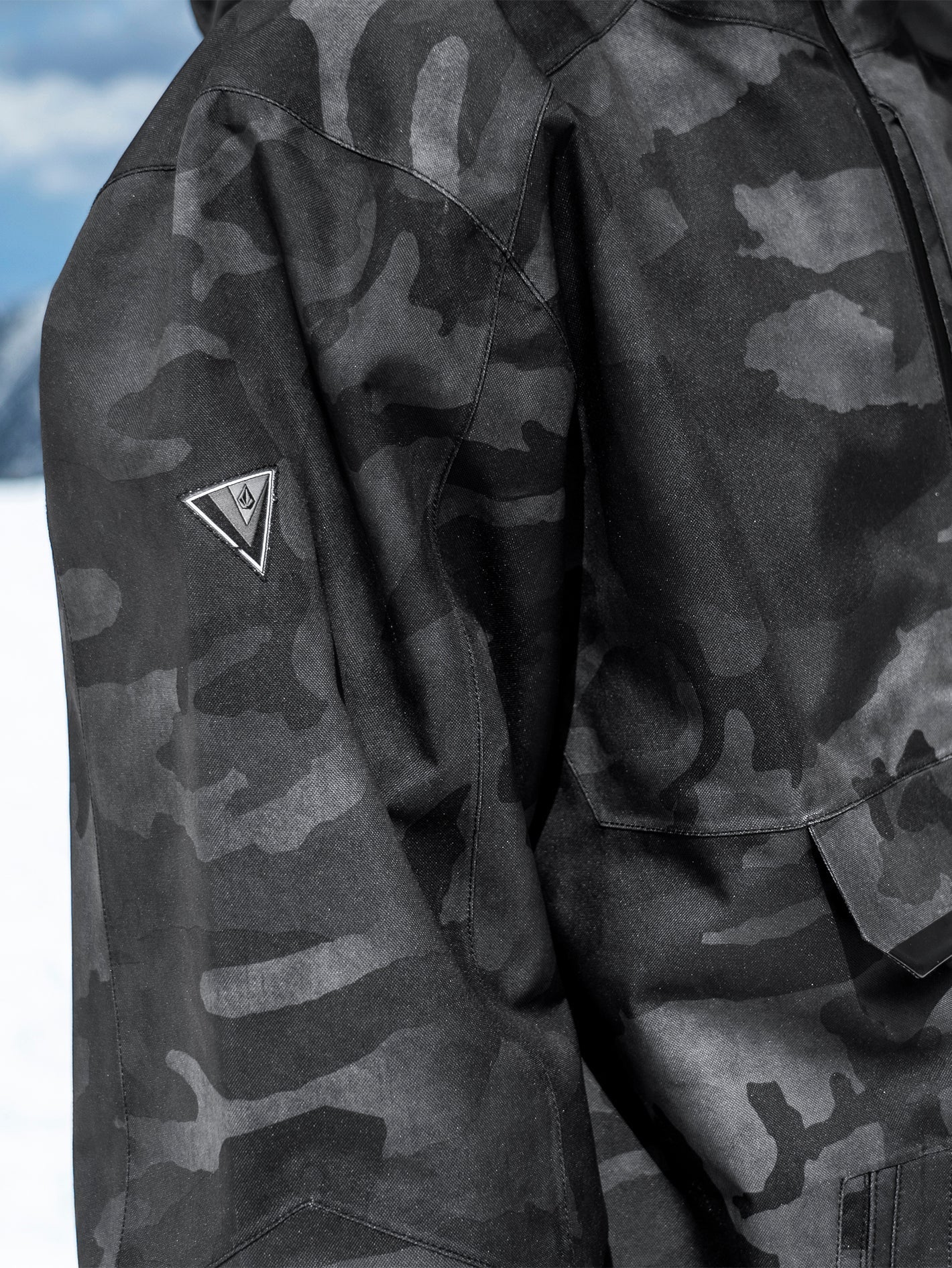 Veste Brighton - BLACK CAMO