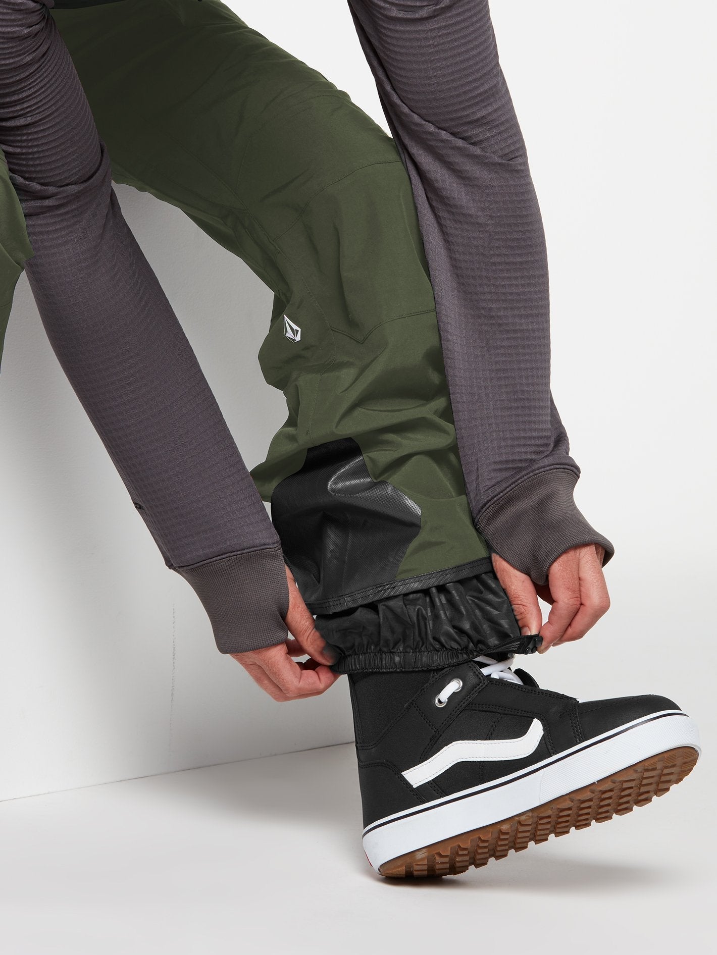 Regen-Gore-Tex-Schneeoverall - SATURATED GREEN