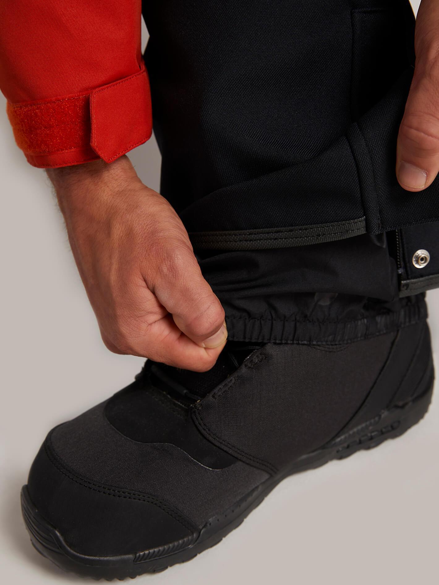 Vorgeformte Schneehose - Schwarz