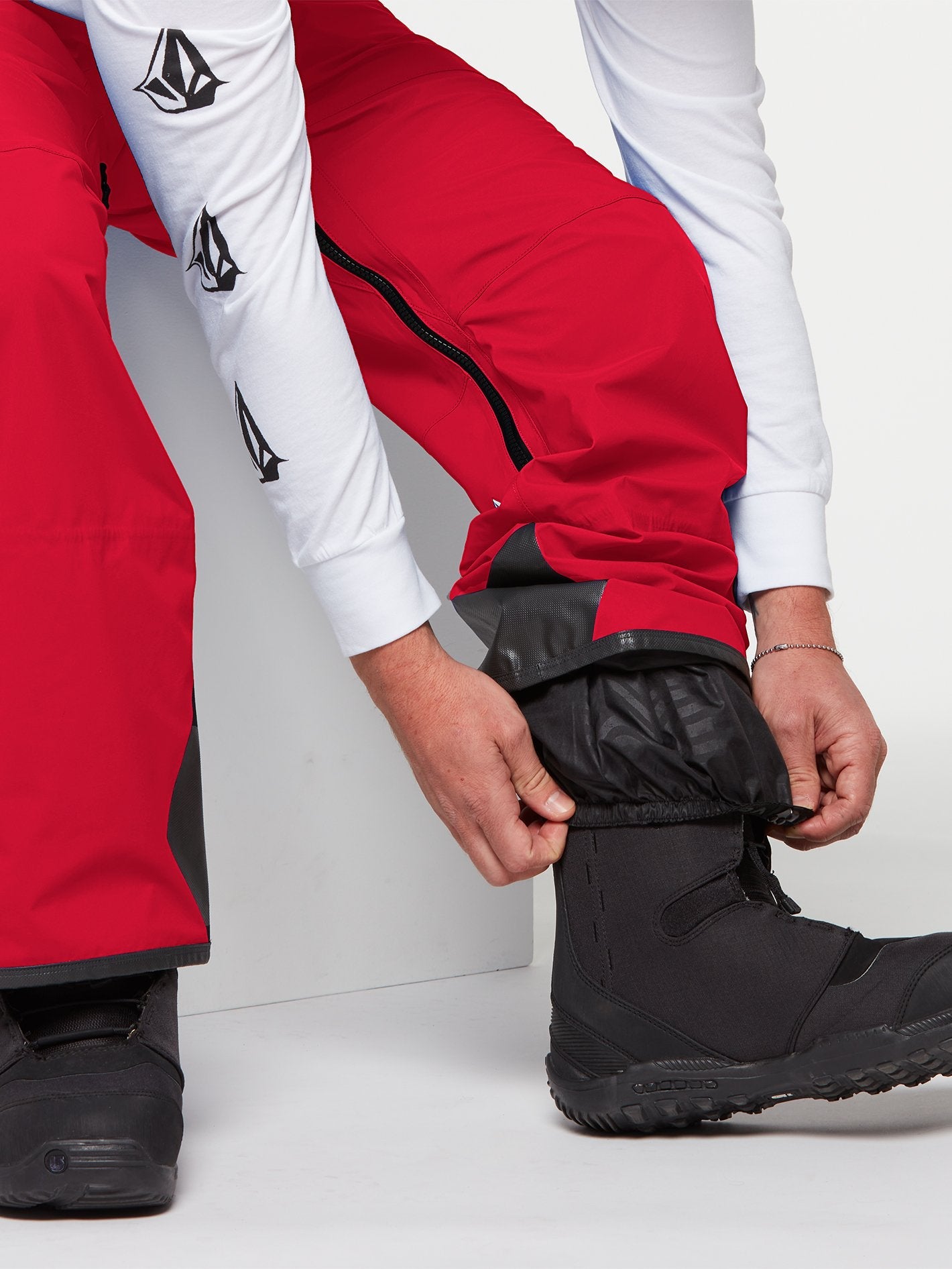 Guide Gore-Tex snow pants - RED