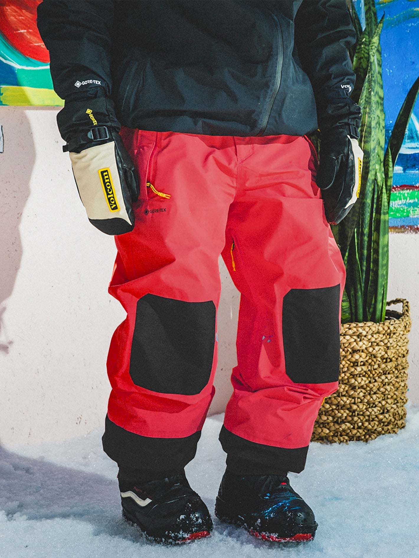 Gore-Tex Longo Hose - ORANGE