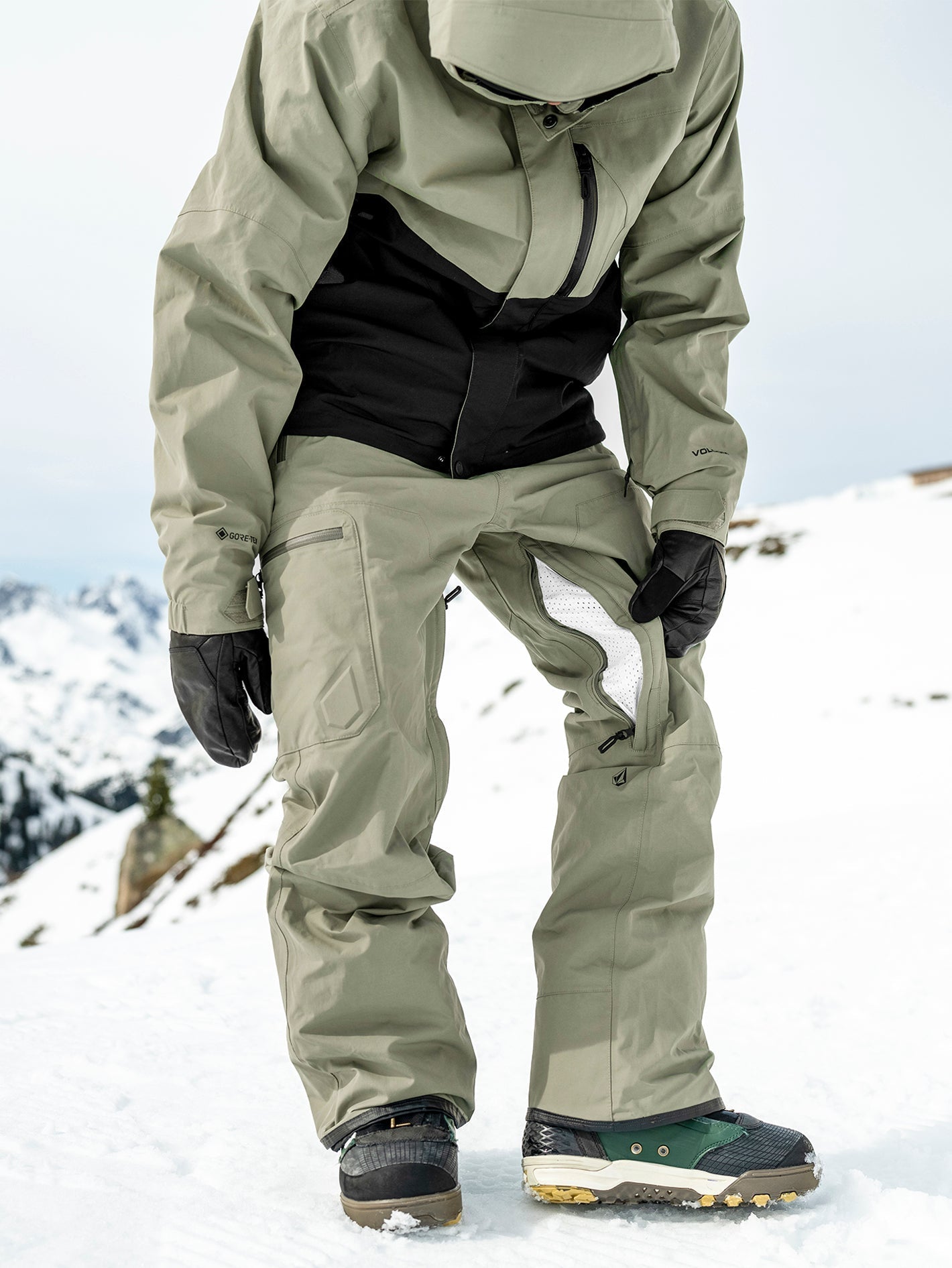 Gore-Tex Hose L - LIGHT MILITARY