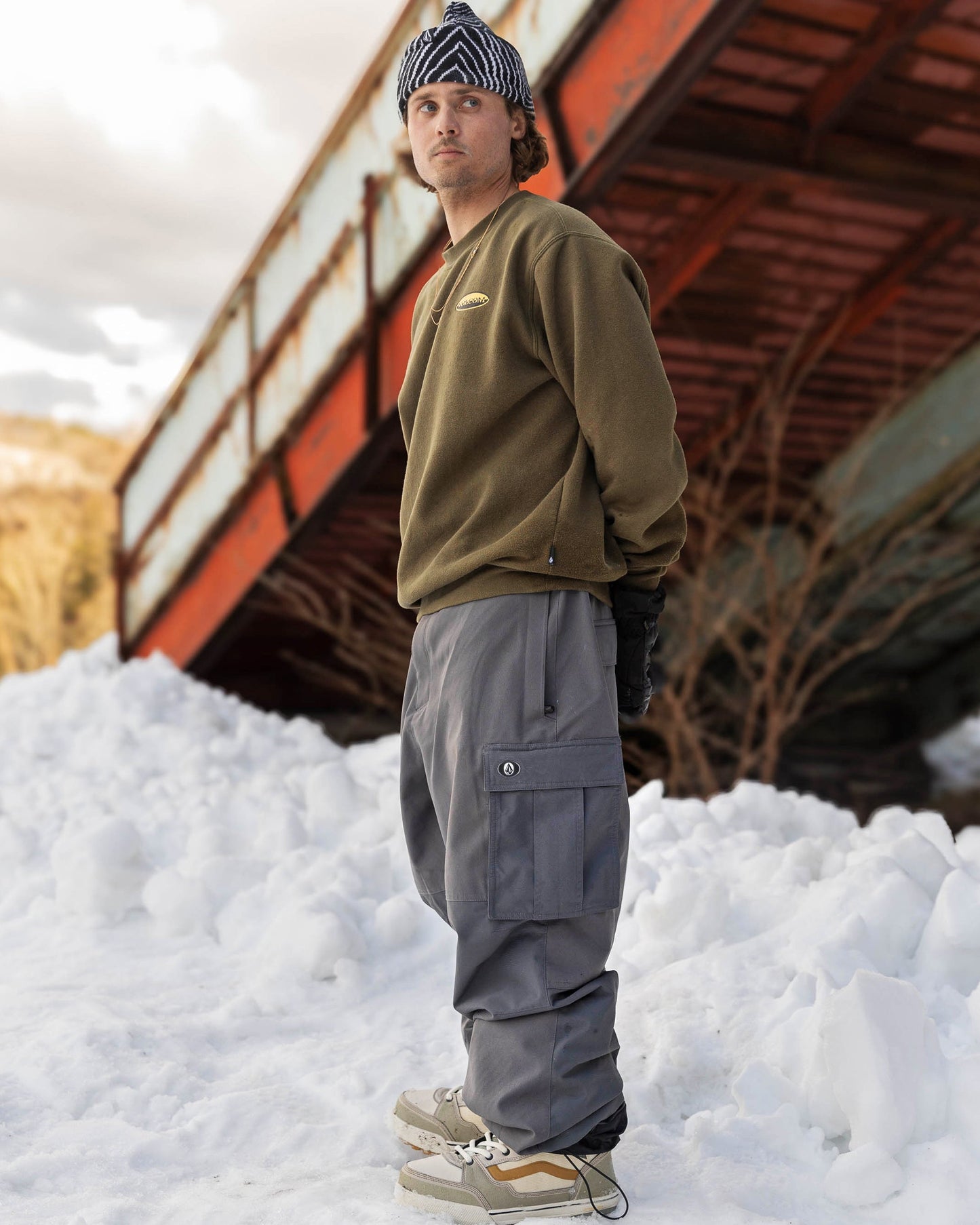 Nwrk Baggy Pants - Anthrazit