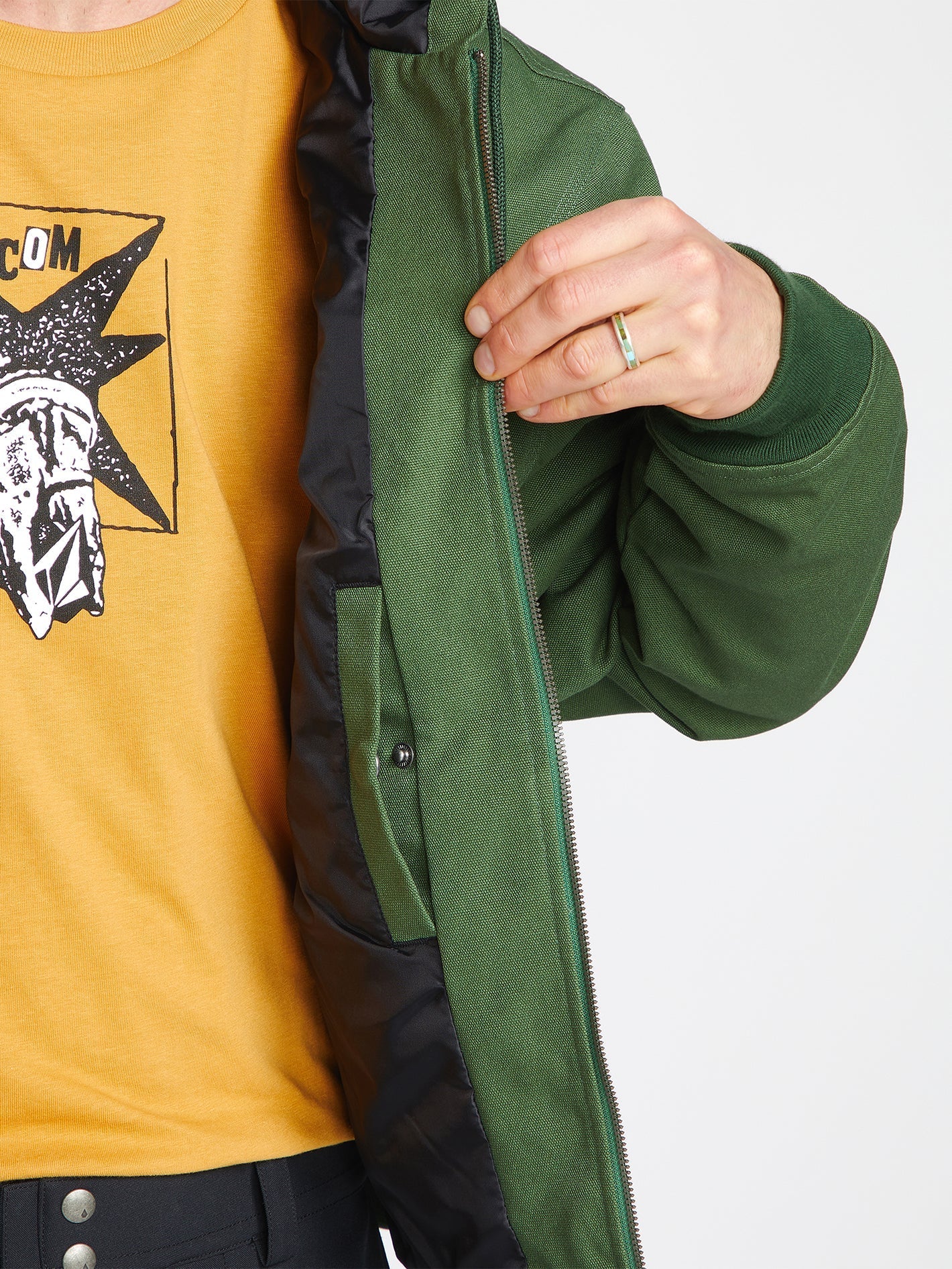 Dustbox-Jacke – Militär (Unisex)