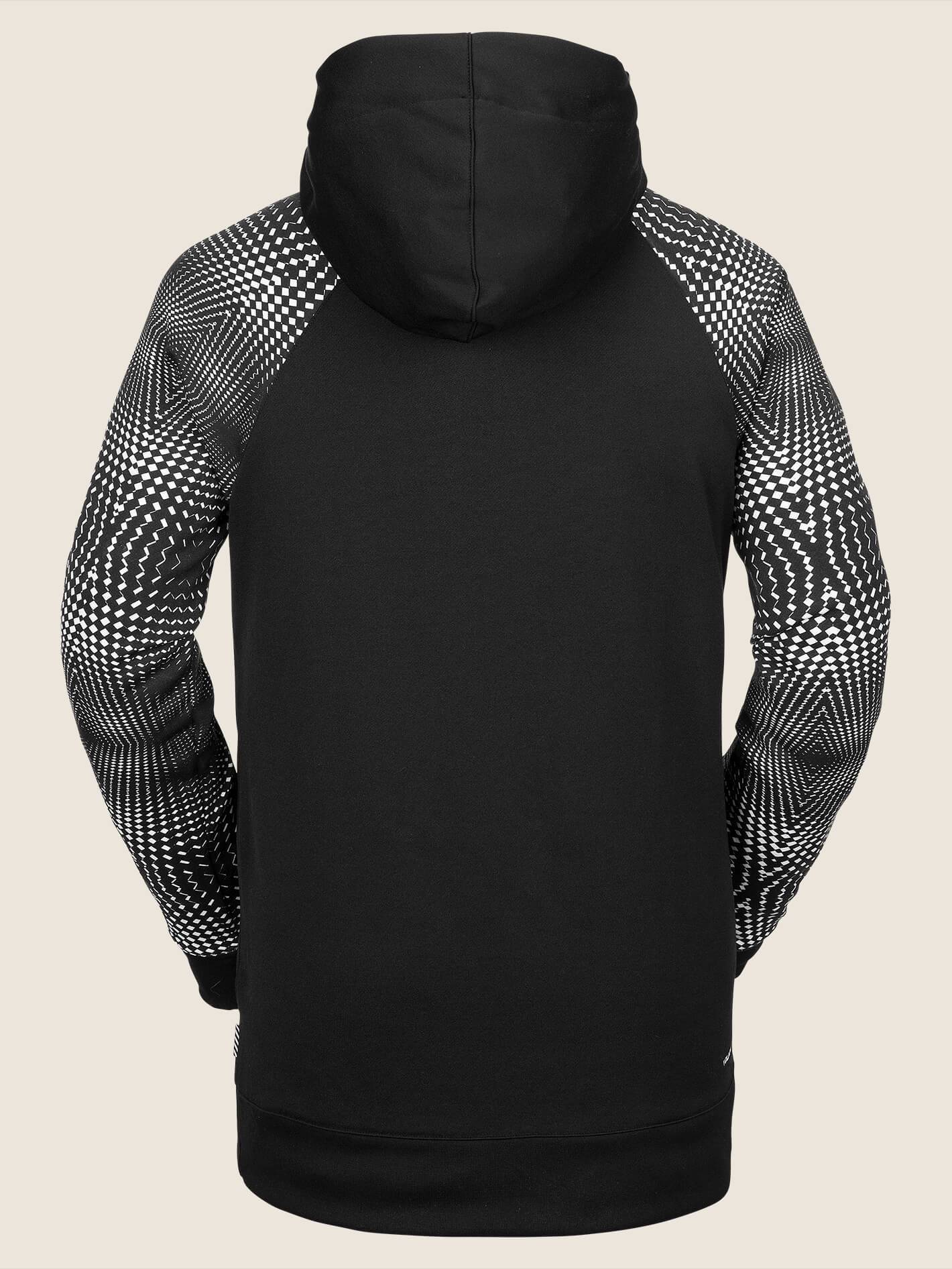 Sweat Hydro Riding Hoodie - Black White