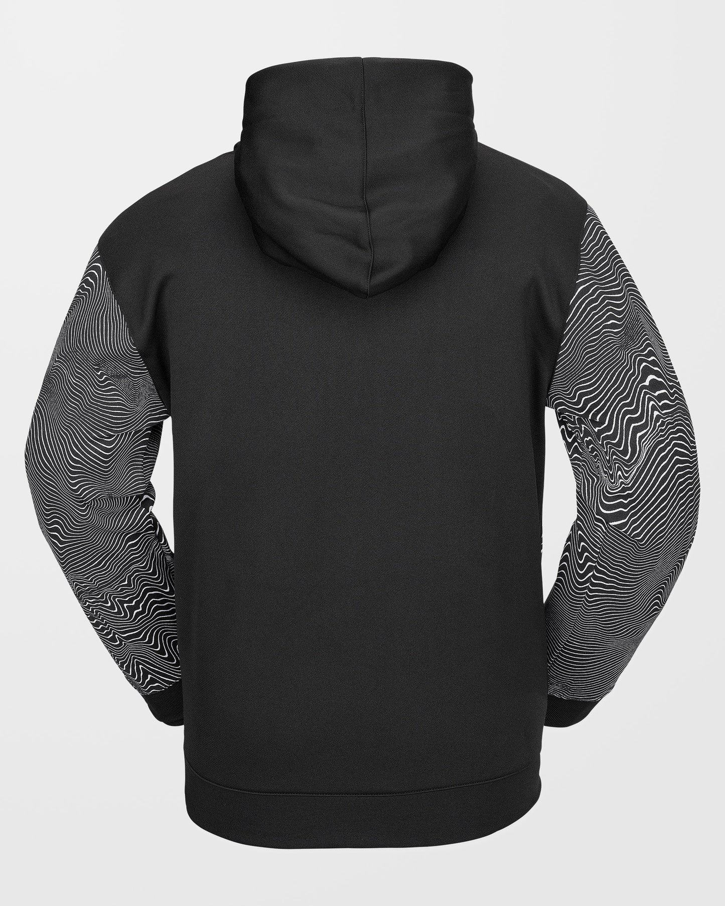 Hydro Riding Hoodie – Schwarzer Aufdruck