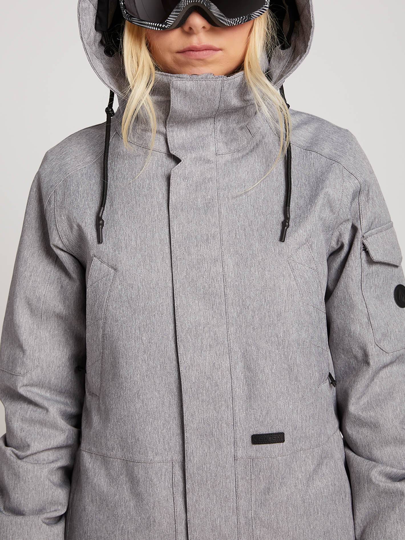 Shrine Ins Snow Jacket - Heather Gray