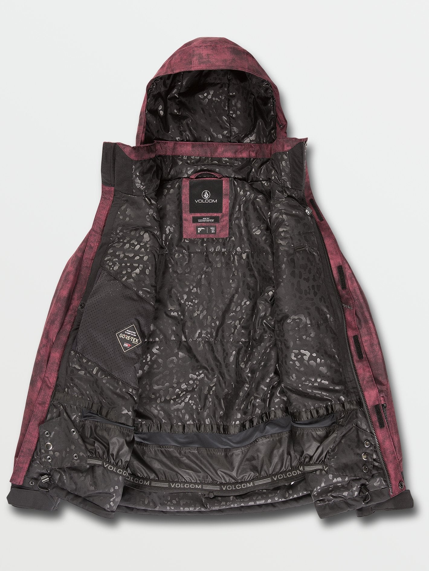 Ell Insulated Gore-Tex Snow Jacket - ACID MERLOT