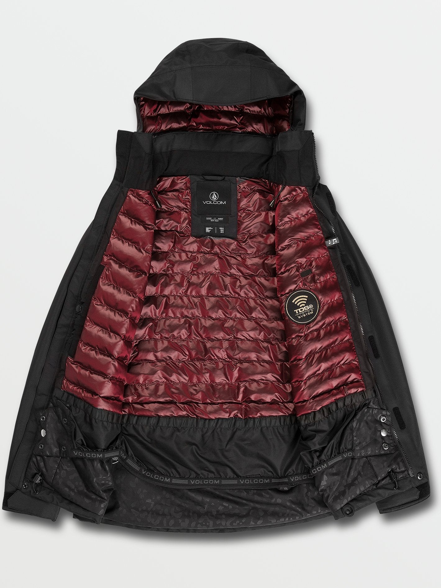 Pine 2L Tds Inf Schneejacke - SCHWARZ