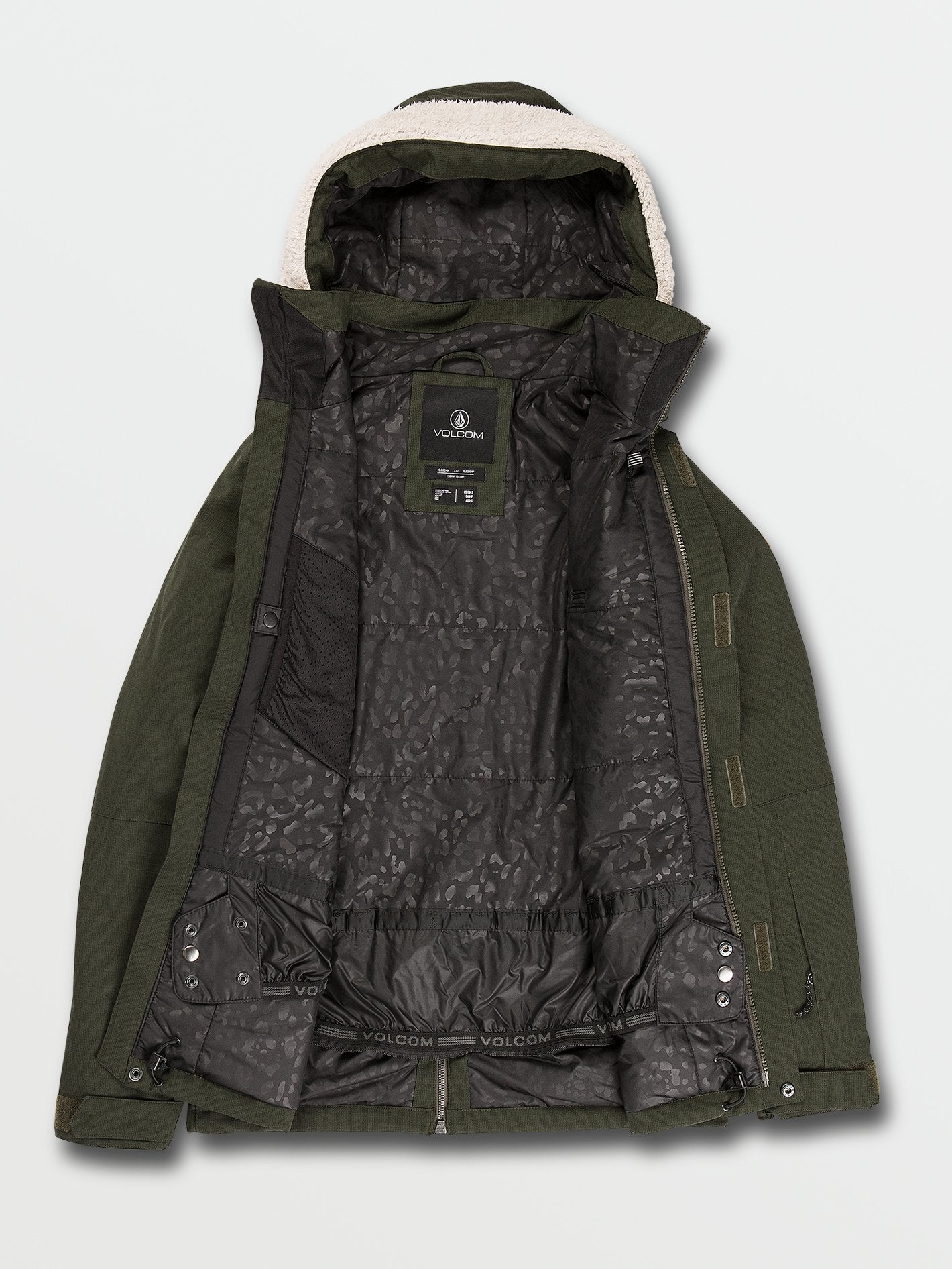 Veste de snow Shrine Insulated - BLACK GREEN
