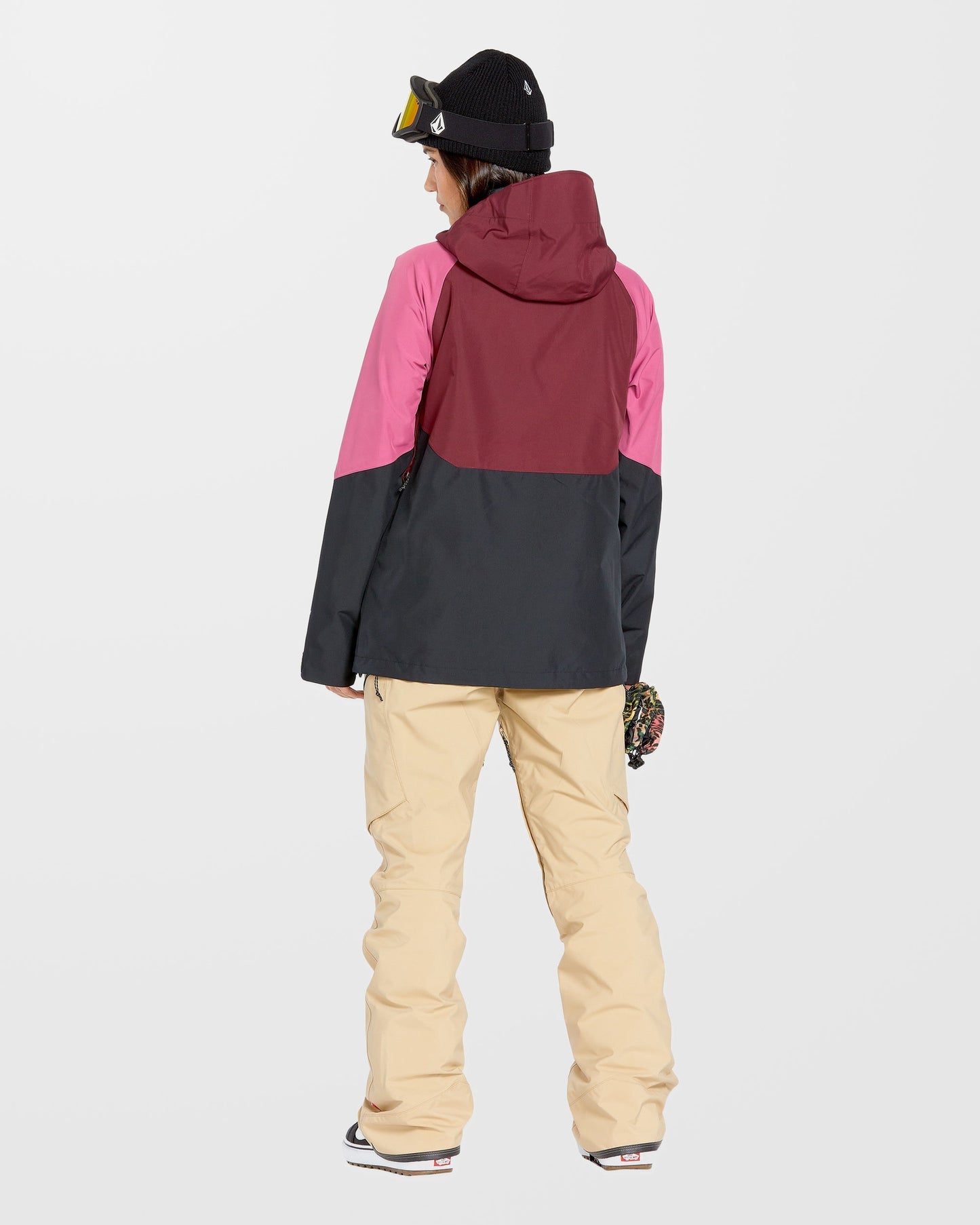 V.Co Aris Isolierte Gore-Tex-Jacke - Burgunderrot