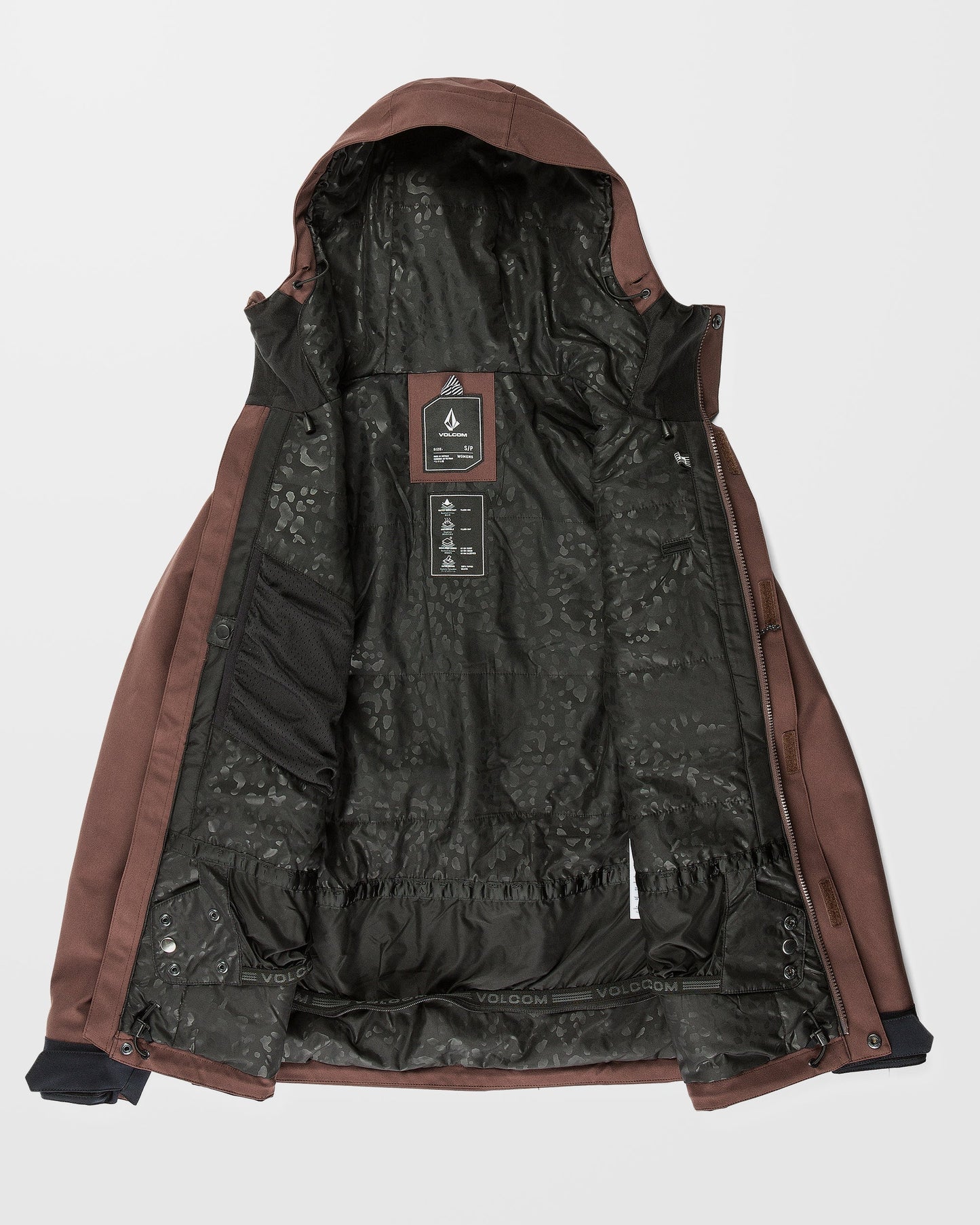 Stoney Shadow Isolierte Jacke - Mahagoni