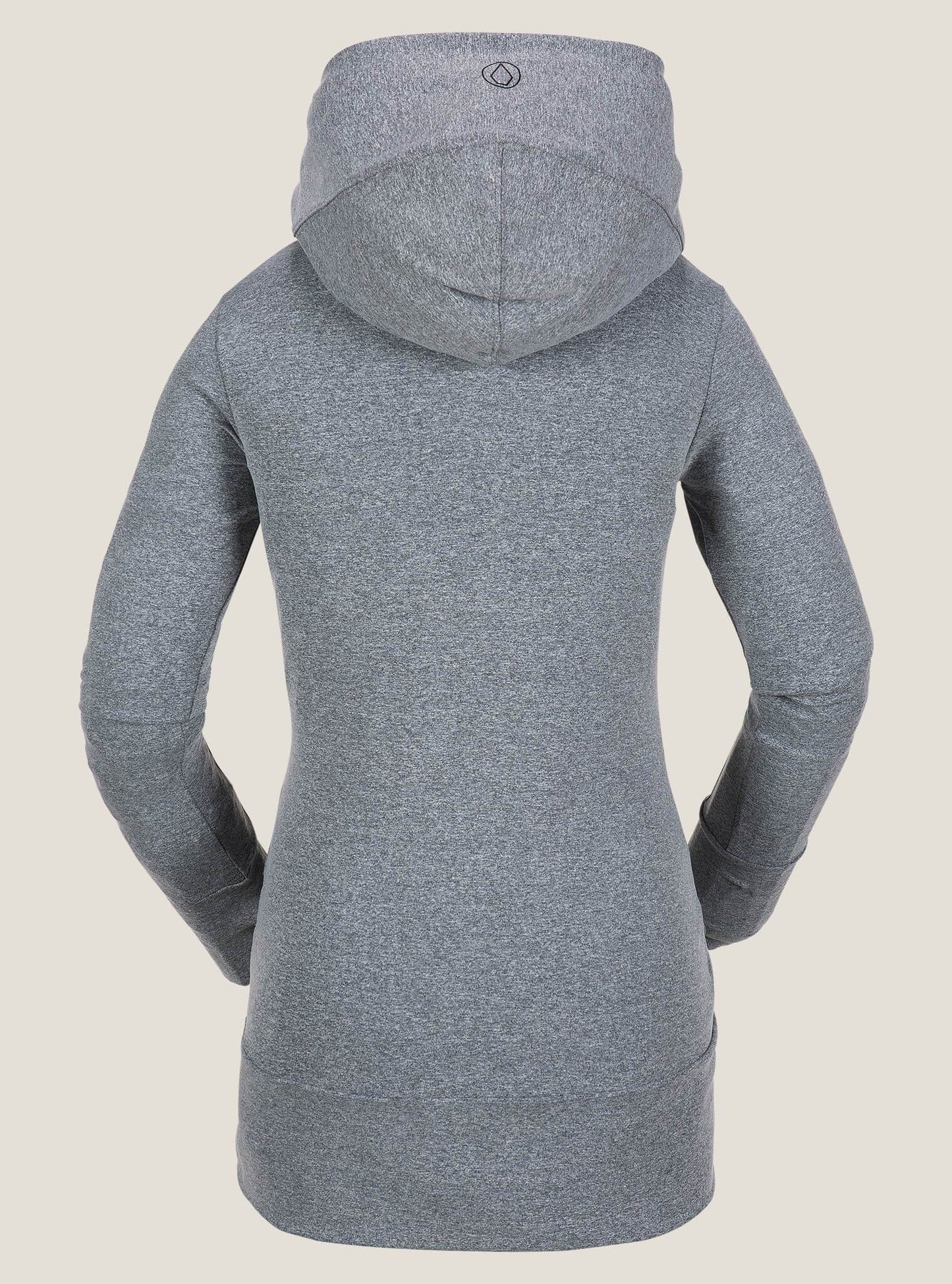 Vallican Fleece mit durchgehendem Reißverschluss – Heather Grey