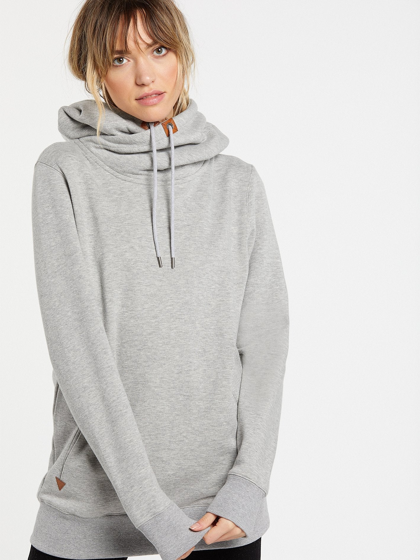 Tower Fleece-Sweatshirt – Grau meliert