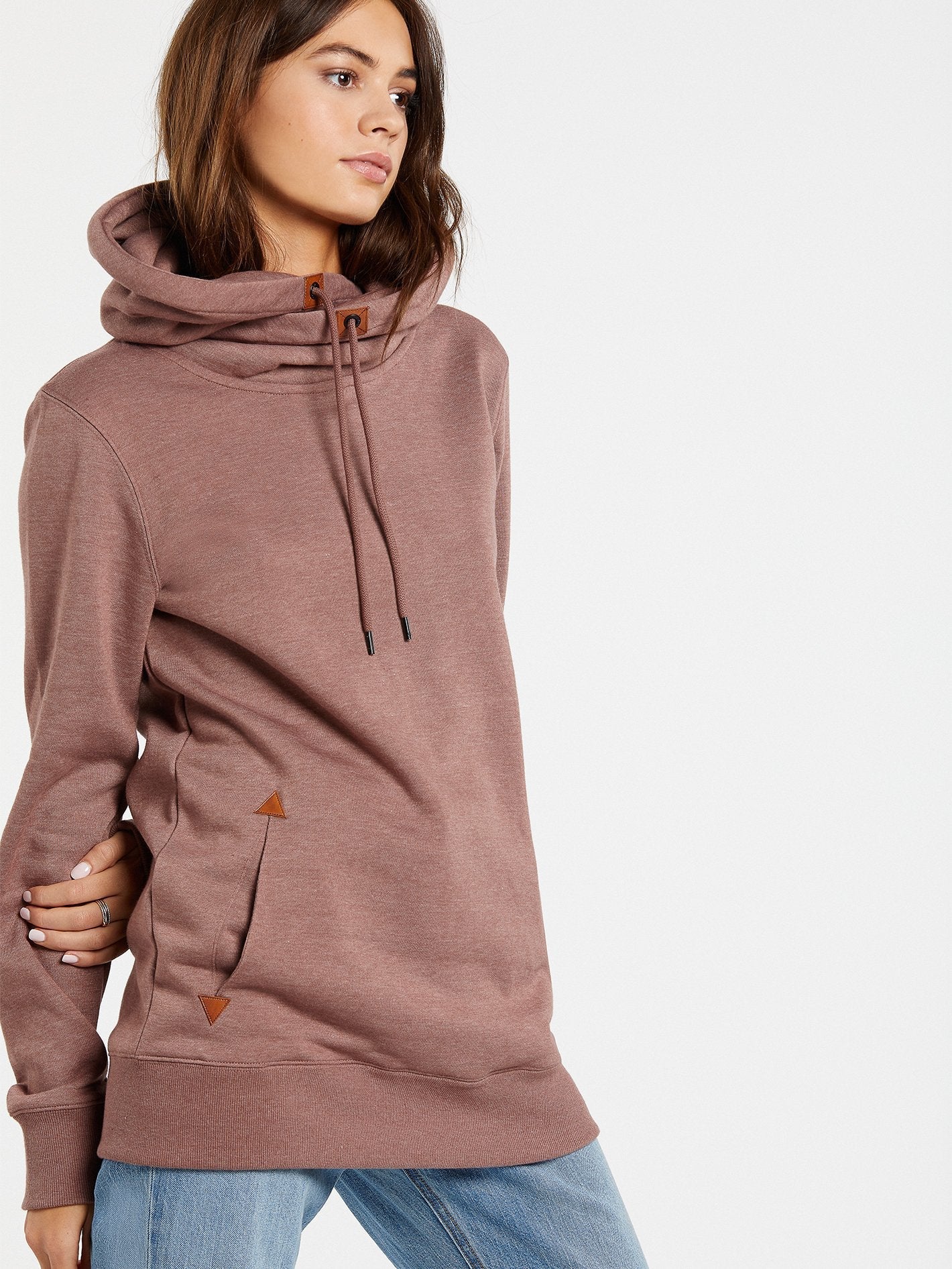 Tower Fleece Sweatshirt - Rose Wood