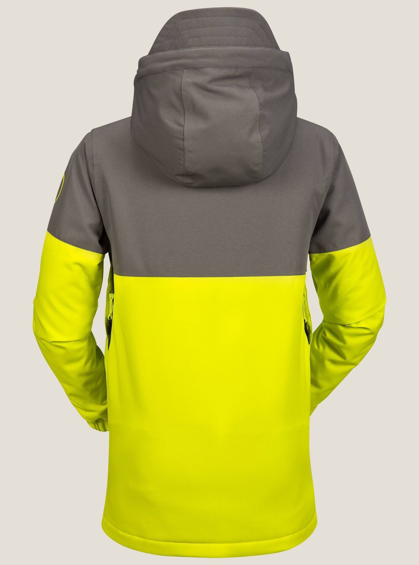 Blocked Ins Jacket - Lime (Children)