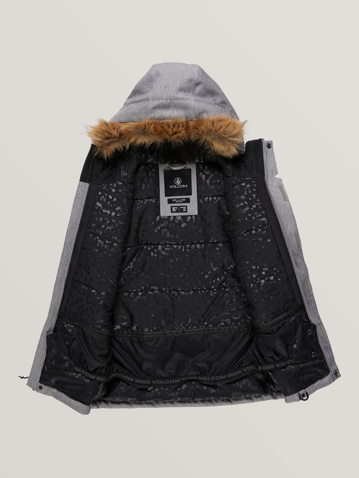 So Minty Insulated Snow Jacket - Heather Grey (Children)