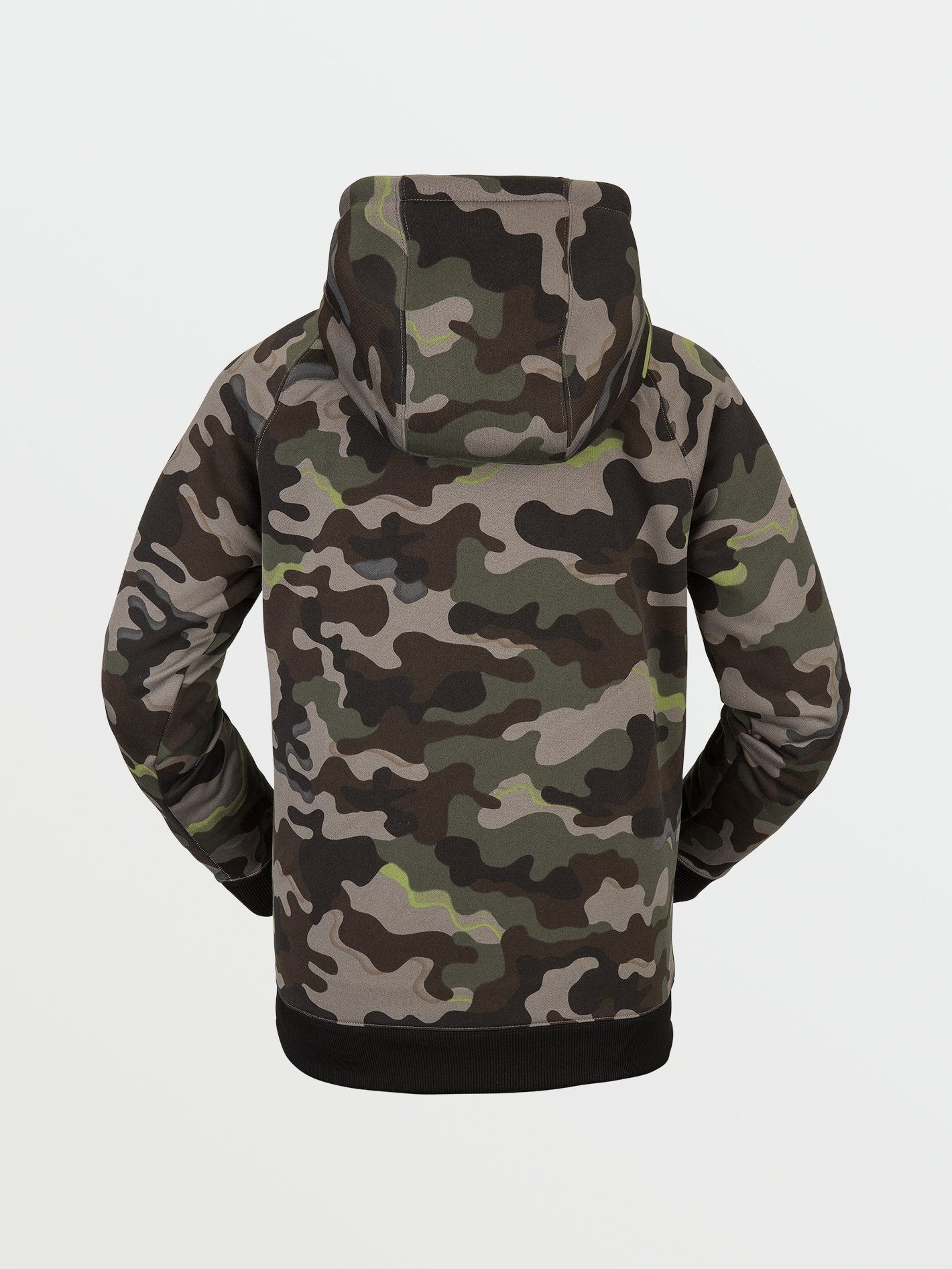 Youth Riding Fleece Hoodie - ARMY - (Children)